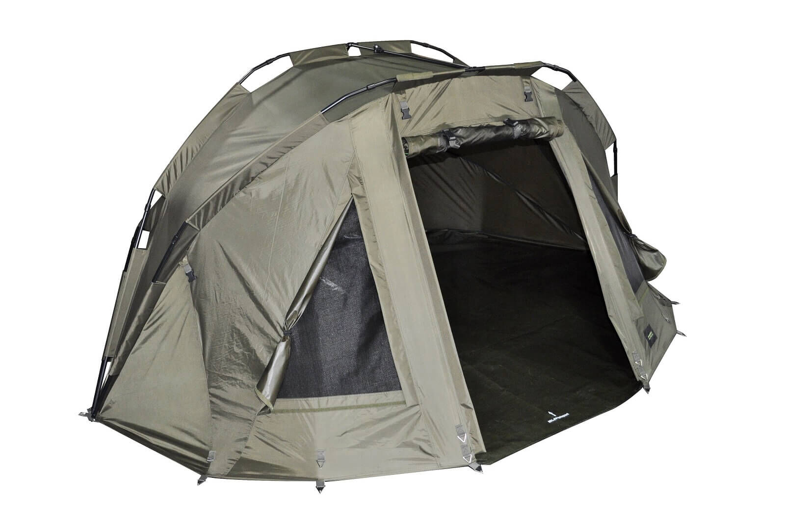 3man-bivvy Geräumiges Angelzelt für Karpfenangler, das Schutz und Komfort bietet.
