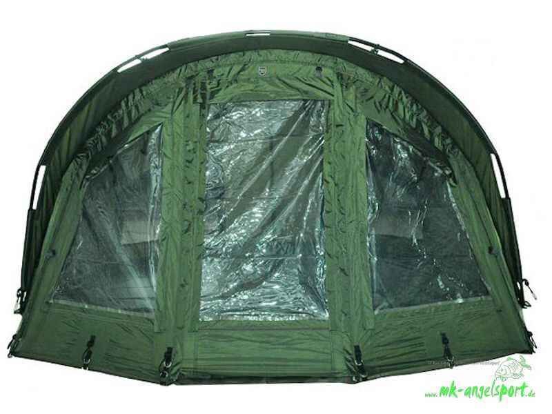 PRO-ZONE-SX-2-Man-XLarge-Bivvy_b5-png Tenda da pesca resistente con finestre trasparenti, perfetta per il comfort dei carpisti.