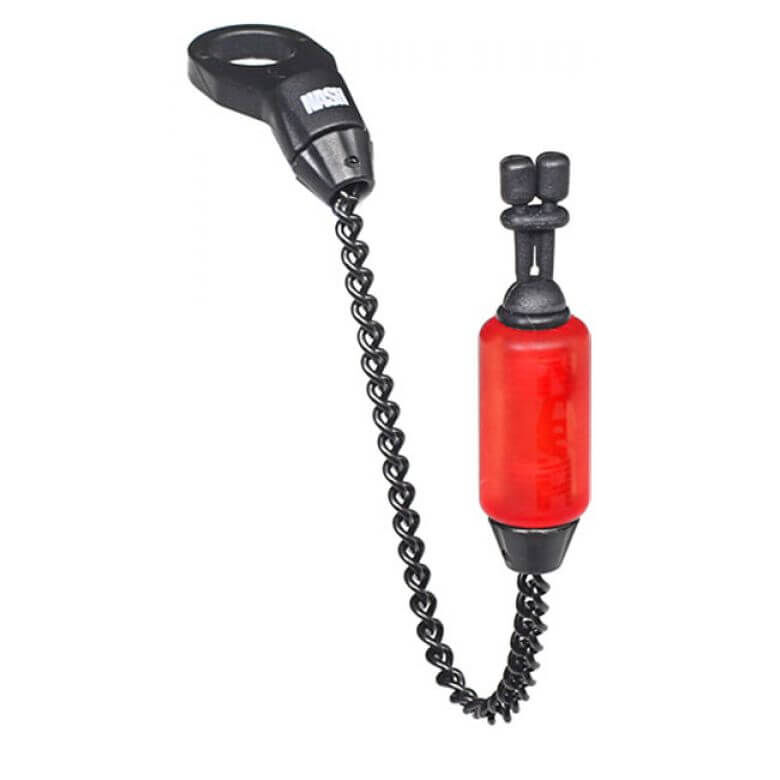 nash-bobbin-red-t5306 Attrezzatura essenziale per la pesca alla carpa con indicatore rosso e attacco durevole per una pesca efficace.