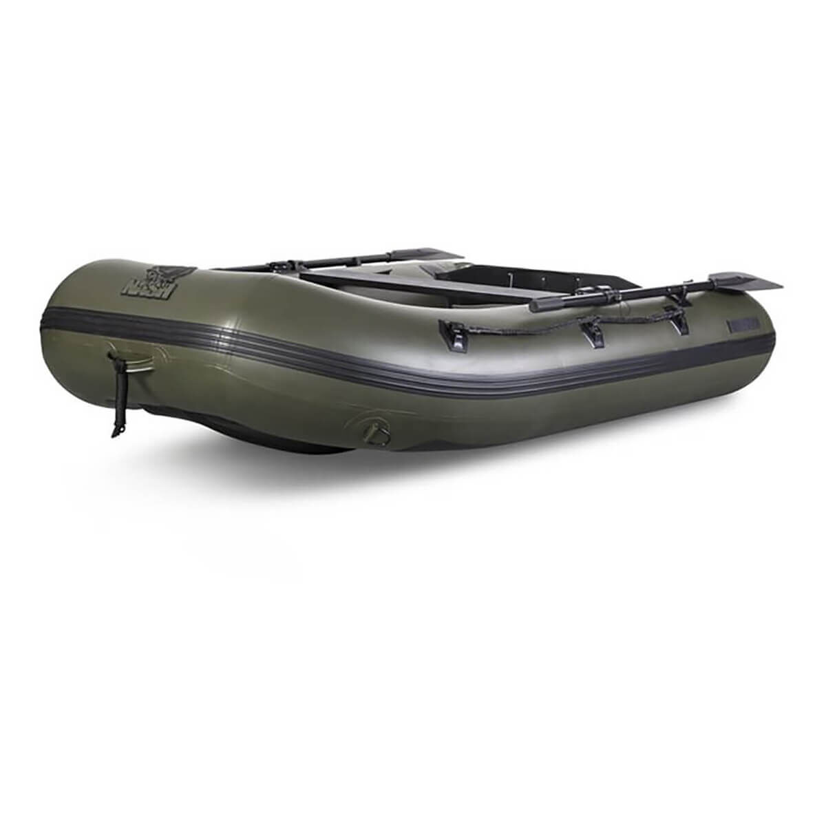 Robustes aufblasbares Fischerboot, perfekt für Karpfenangler, die Abenteuer auf dem Wasser suchen.