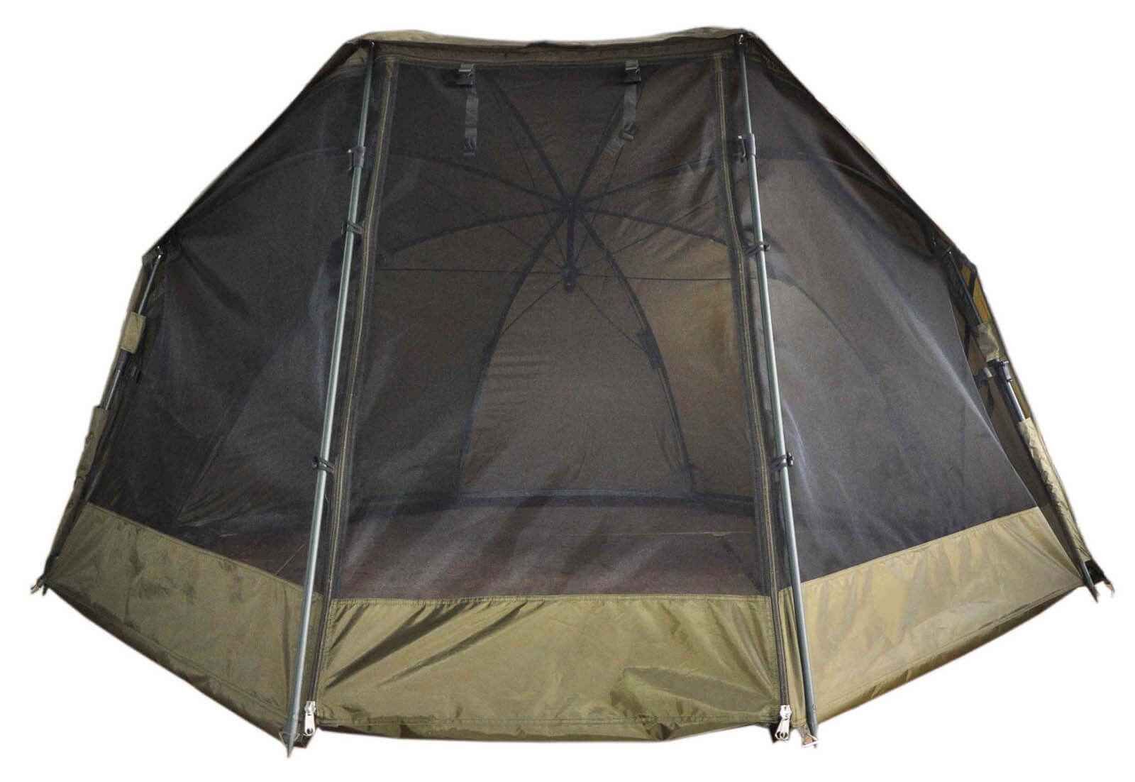 brolly_mueckenschutz Prostorný rybářský stan navržený pro pohodlí a ochranu při lovu kaprů.