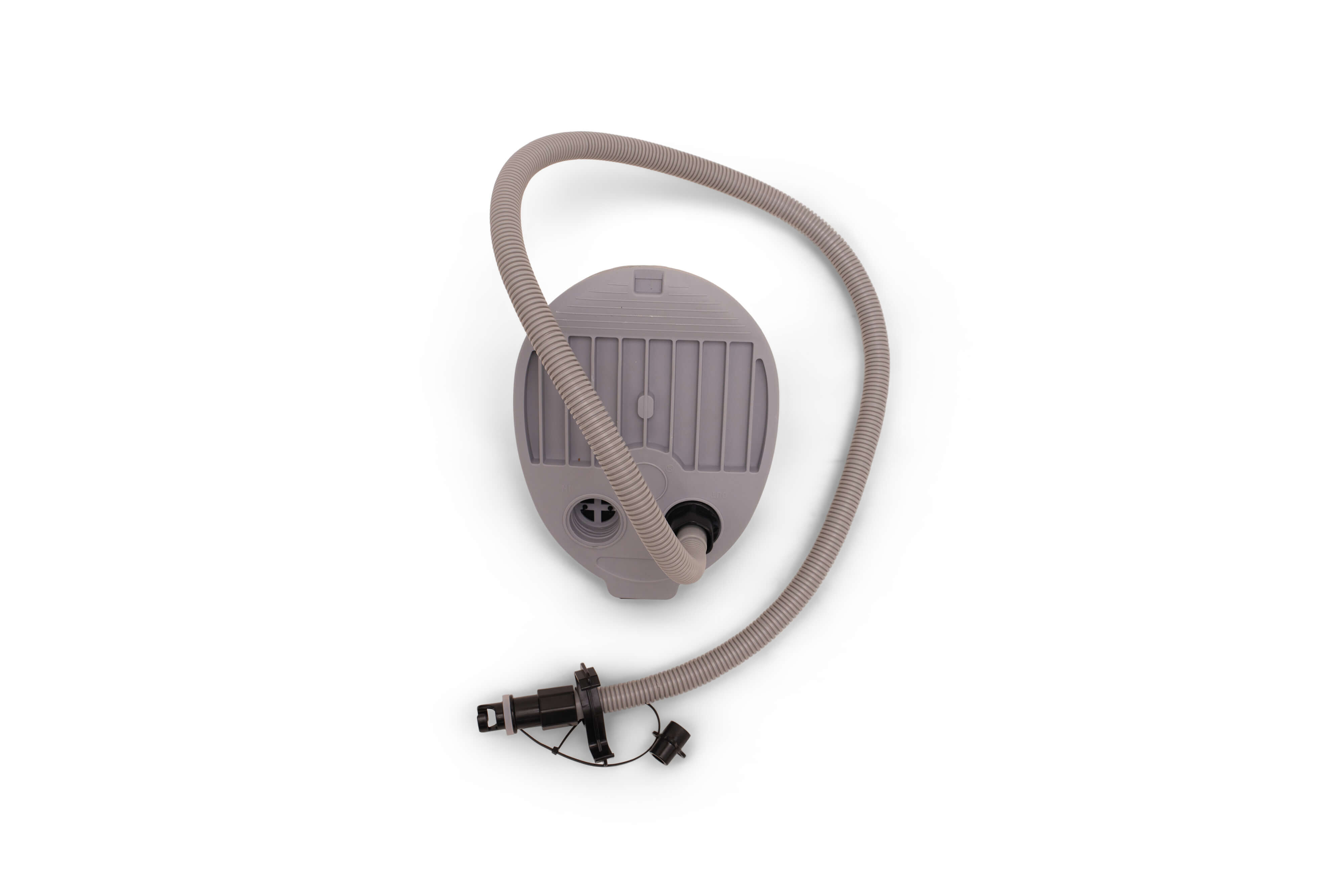 Bomba de aire compacta para inflar barcos y aparejos de pesca, perfecta para pescadores de carpas.
