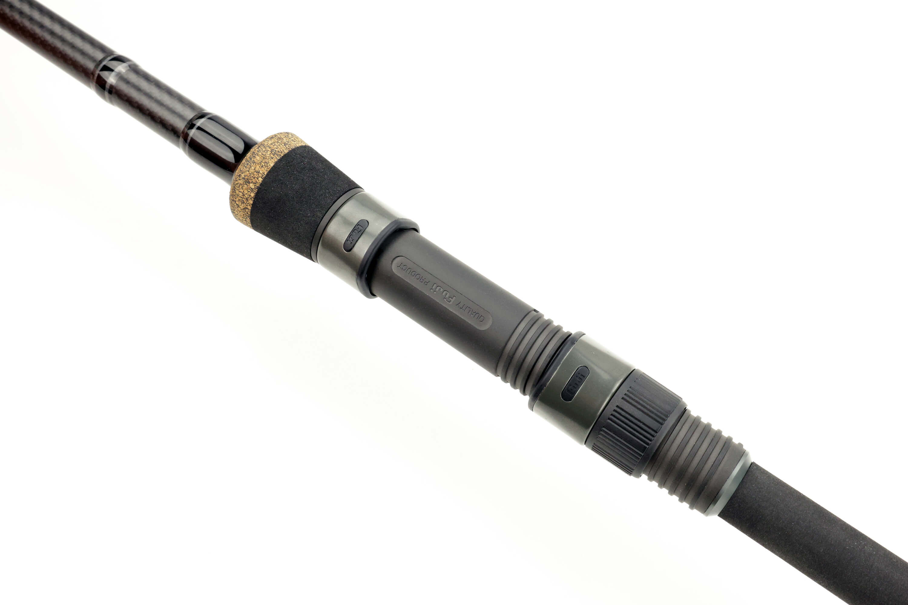 Canna da pesca alla carpa di alta qualità con impugnatura ergonomica per lanci confortevoli.