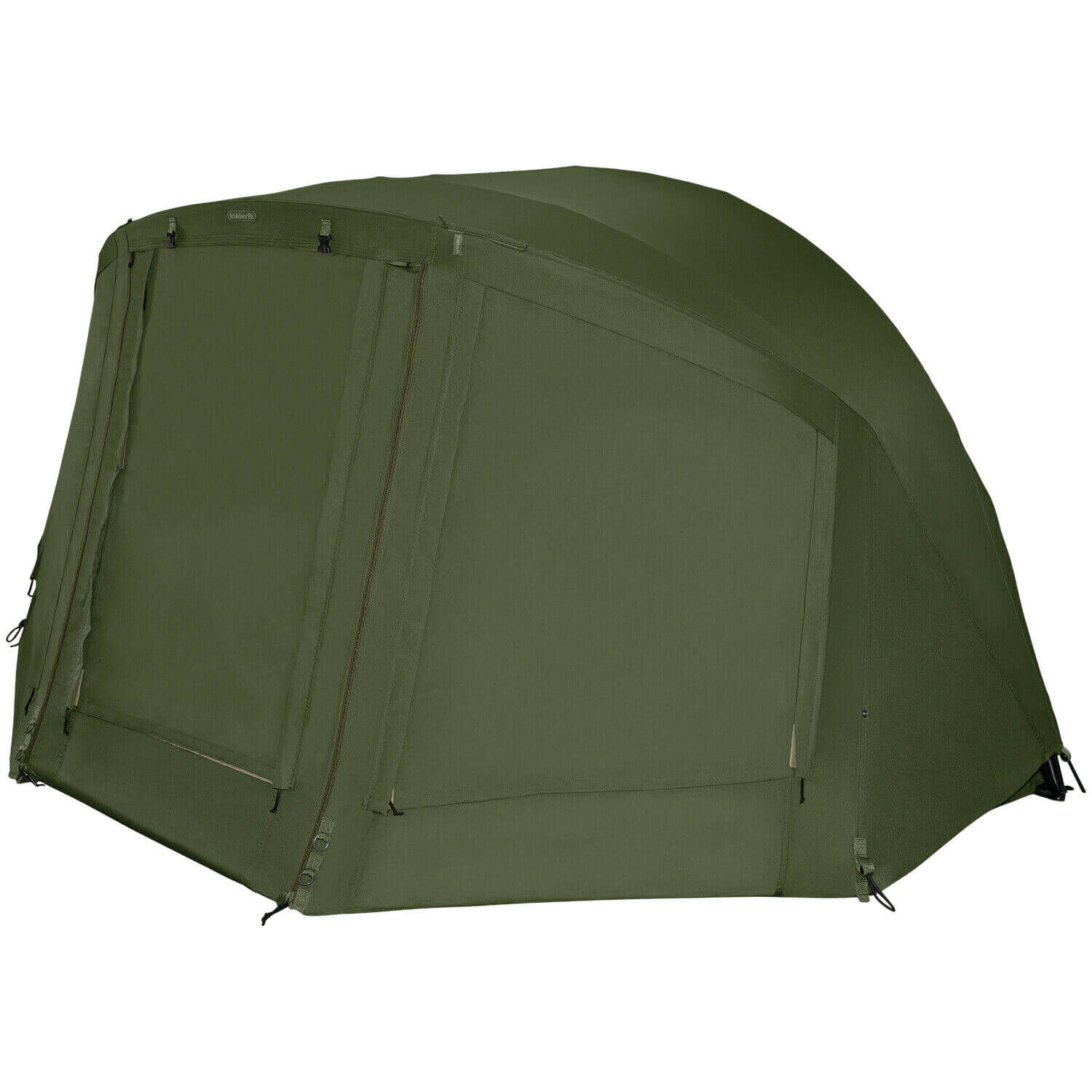 trakker-armo-wrap-201507 Robustes Angelzelt für Karpfenangler, das bei langen Angelsessions Schutz und Komfort bietet.