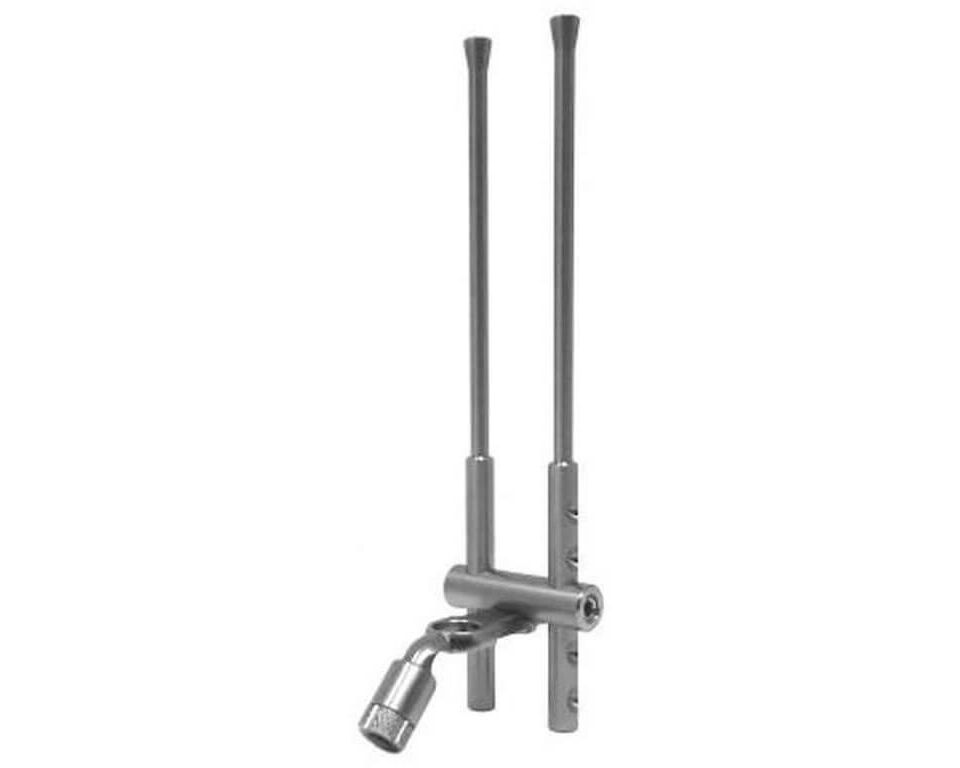 solar-snag-ears-P1SB Portacanne durevole per la pesca alla carpa, che garantisce stabilità e praticità durante la pesca.