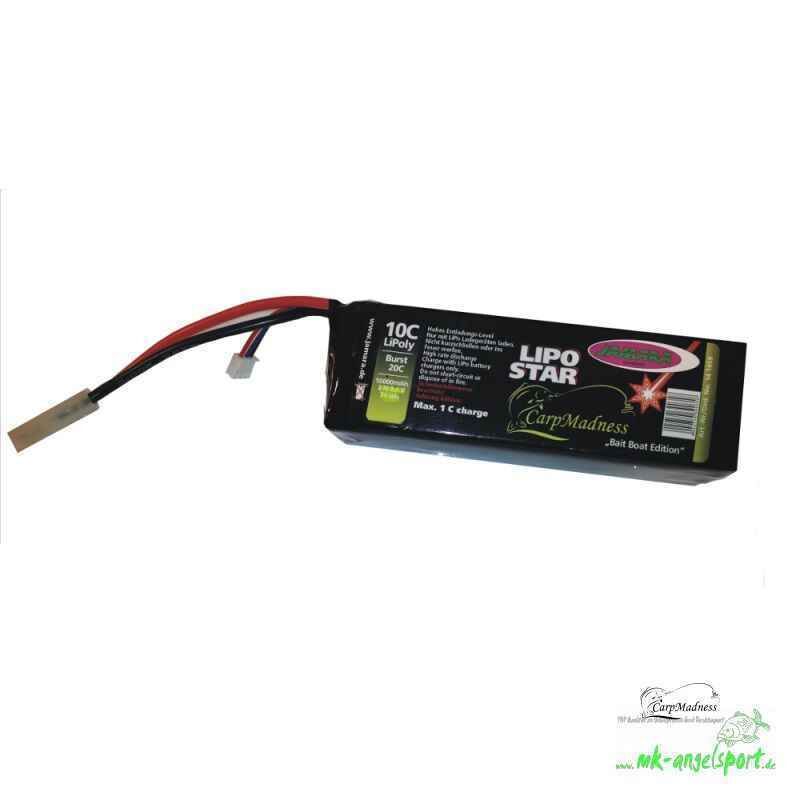 Hauptakku-Lipo-3S-10000-mAh-png Lipo Star-Akku für Karpfen-Köderboote, der zuverlässige Leistung und Leistung bietet.