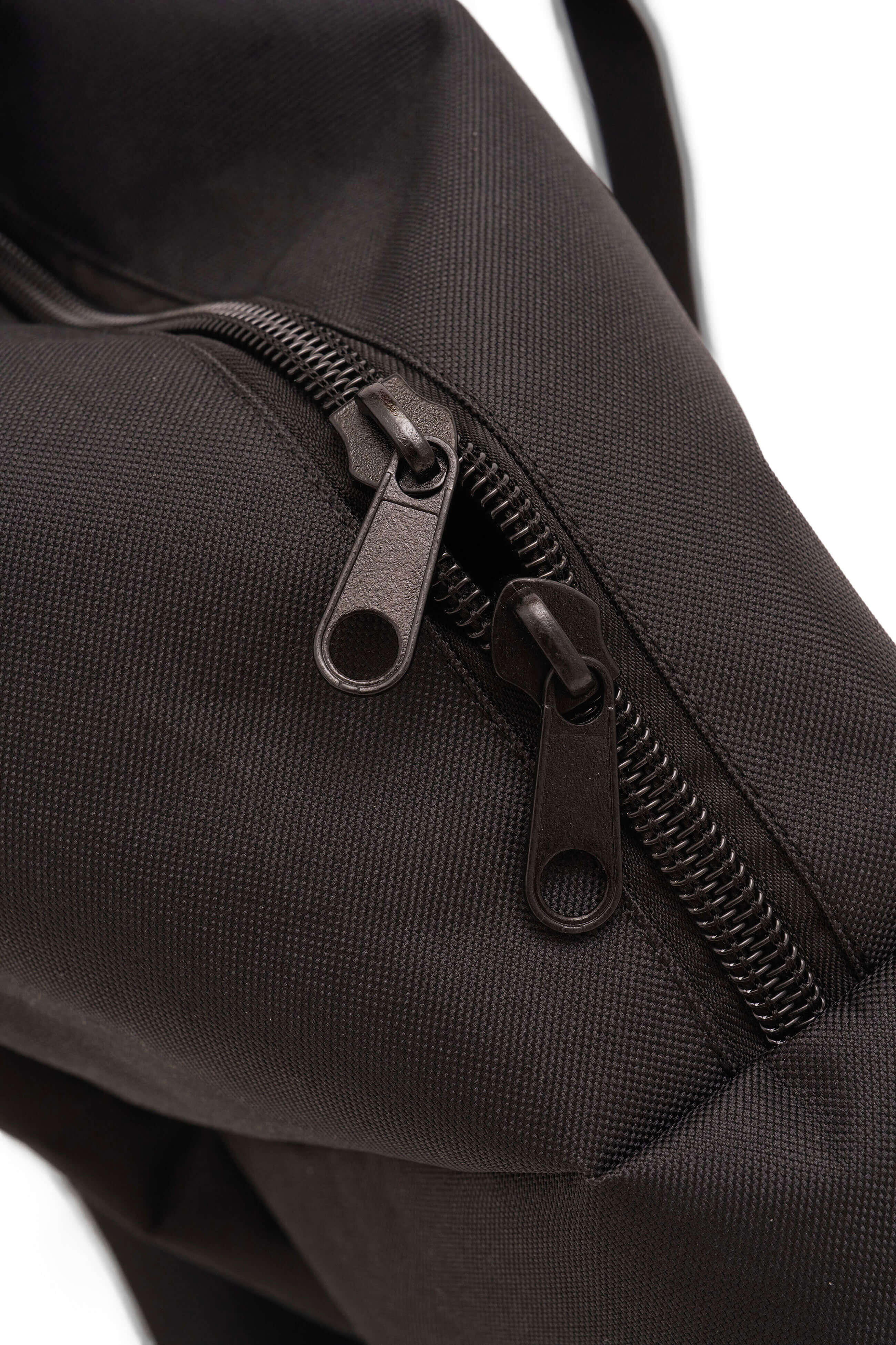 Rucksack, Reißverschluss, Schwarz, Canvas, Gepäckfach