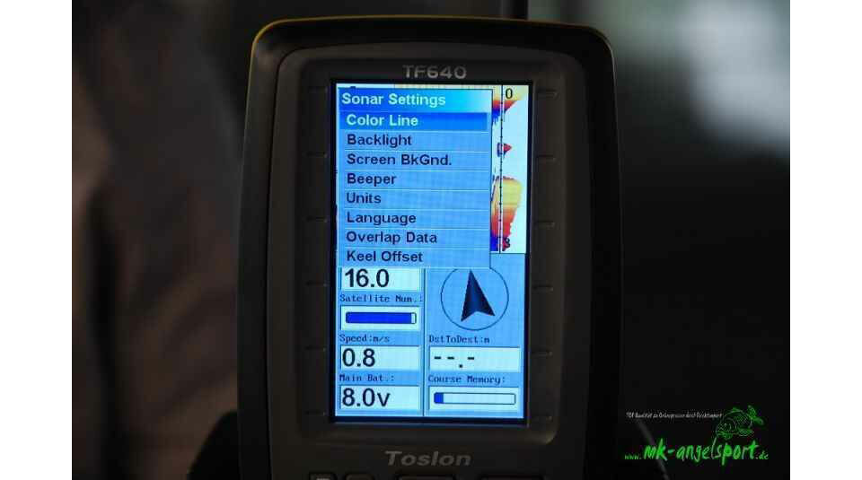 Futterboot Farbecholot GPS