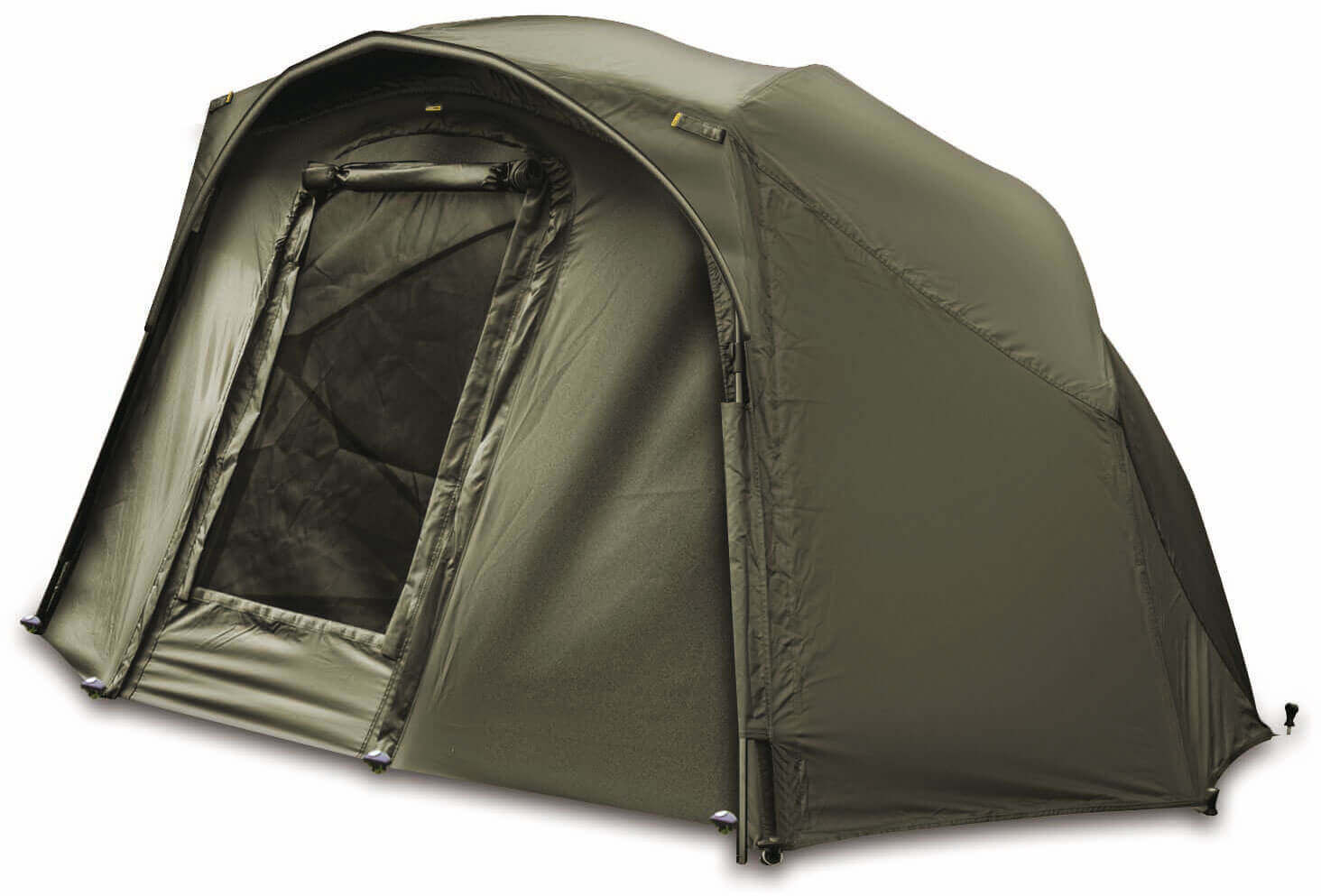 solar-ug01-brolly-5 Robustes Angelzelt, das Karpfenanglern bei langen Angelsessions Schutz und Komfort bietet.
