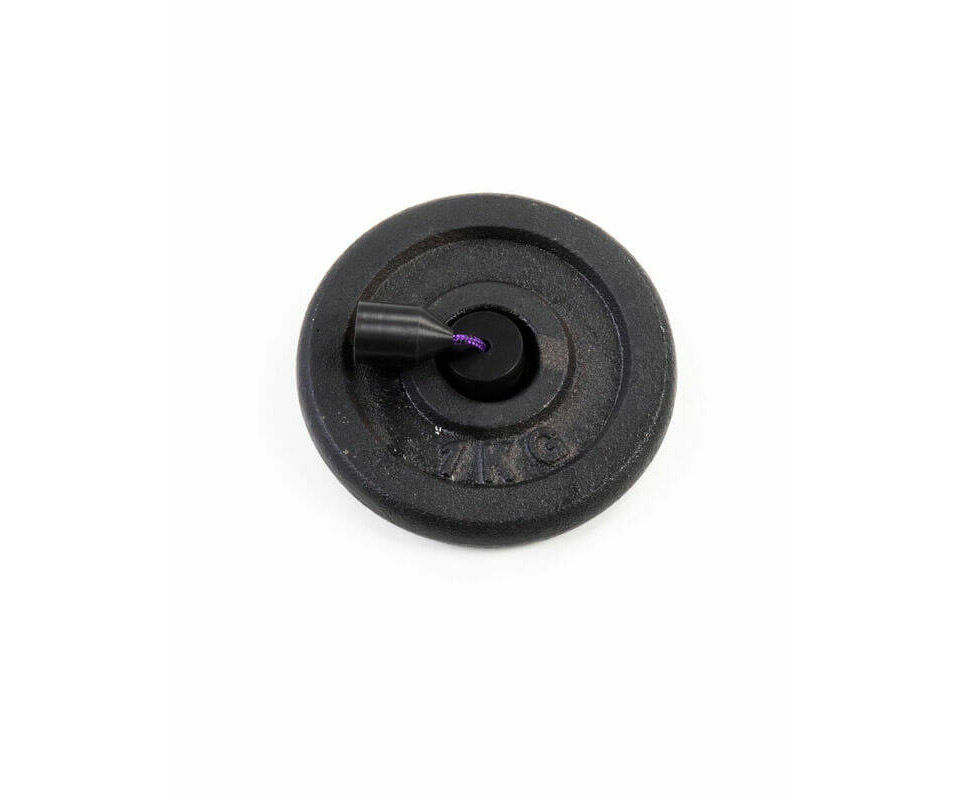 holdcarp-marker-gewicht Das flache Plattenblei besitzt ein Gewicht von 1 Kilo und hält die Kipp-Boje am Platz,