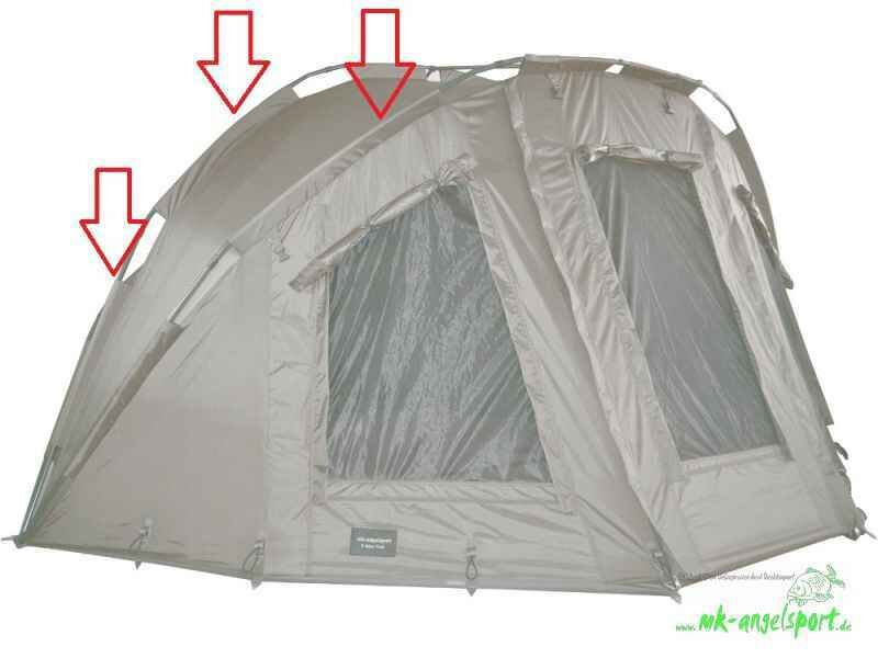MK-Angelsport-Alu-Frame-fuer-5-Seasons-Dome-2-Mann-Zelt-png Tenda da pesca resistente dal design spazioso, perfetta per i carpisti che effettuano lunghi viaggi.