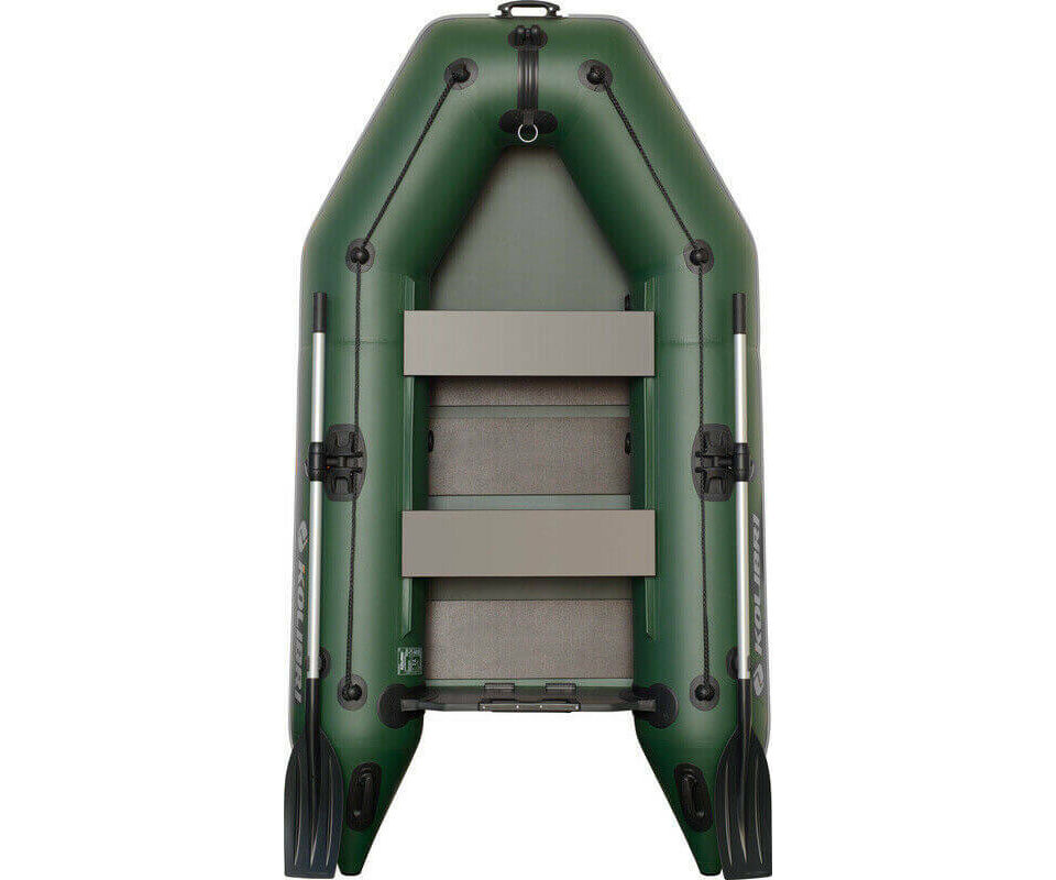 kolibri-km260 Das 260cm lange Kolibri Schlauchboot ist ideal für das Karpfenangeln geeignet.