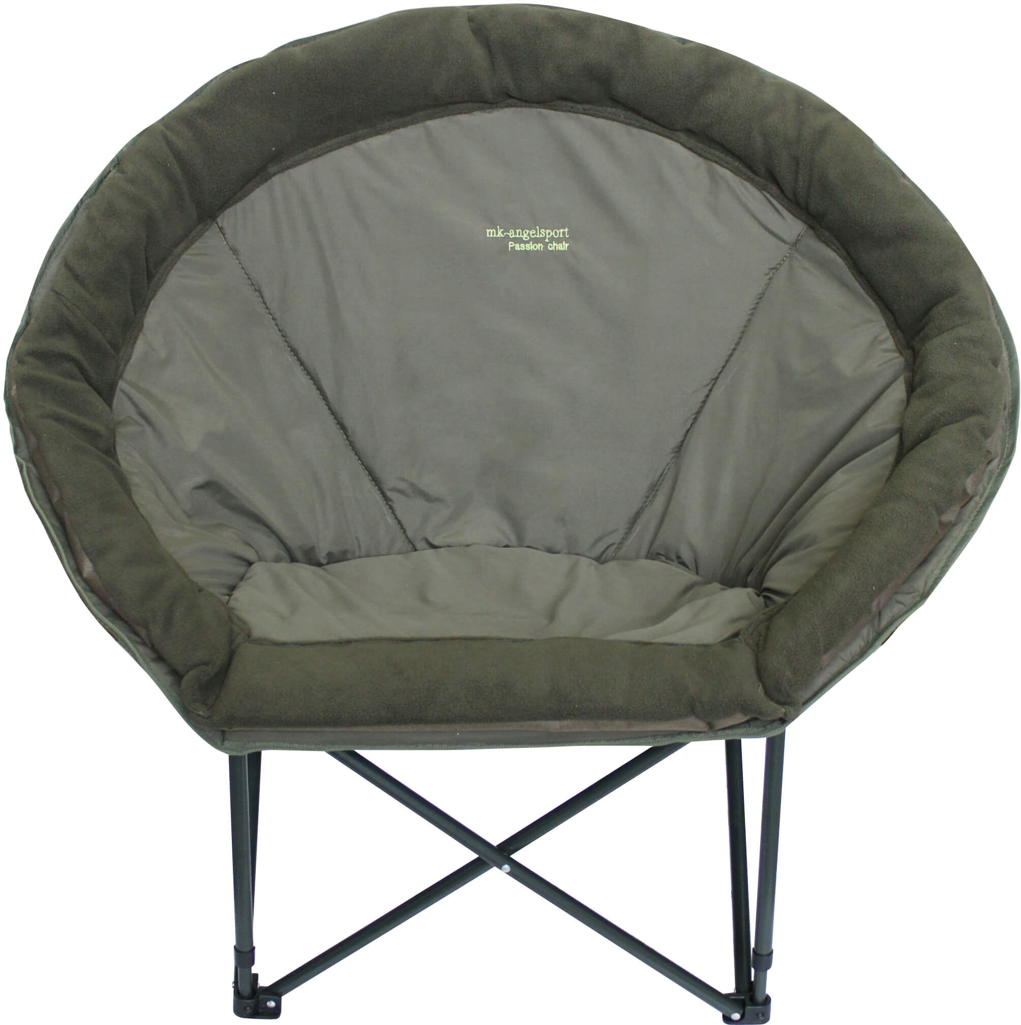 mk-carp-chair-passion-4 Cómoda silla de pesca diseñada para pescadores de carpas, perfecta para largas sesiones de pesca.