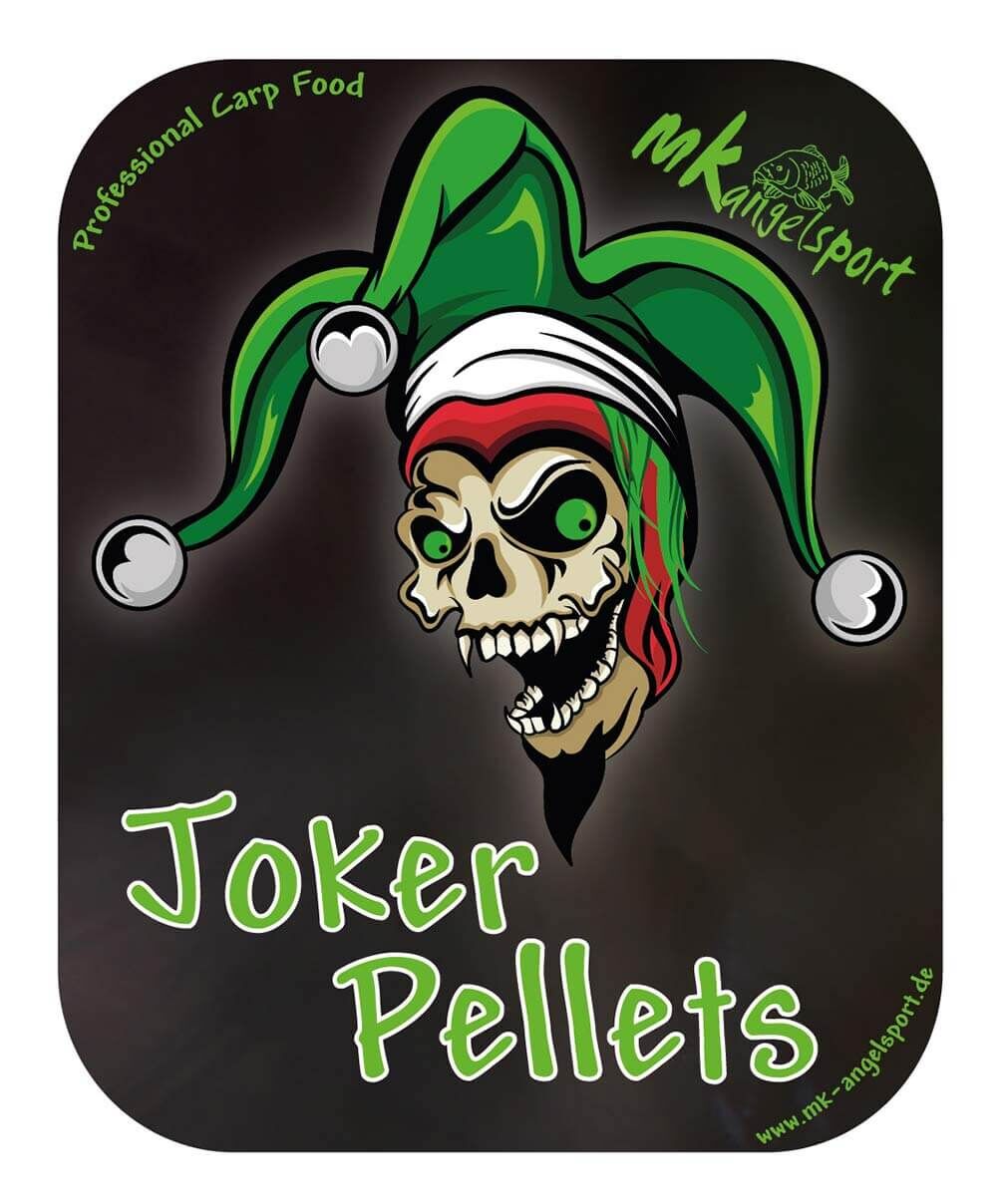 MK Joker Pellets Black Halibut 20mm mit Loch