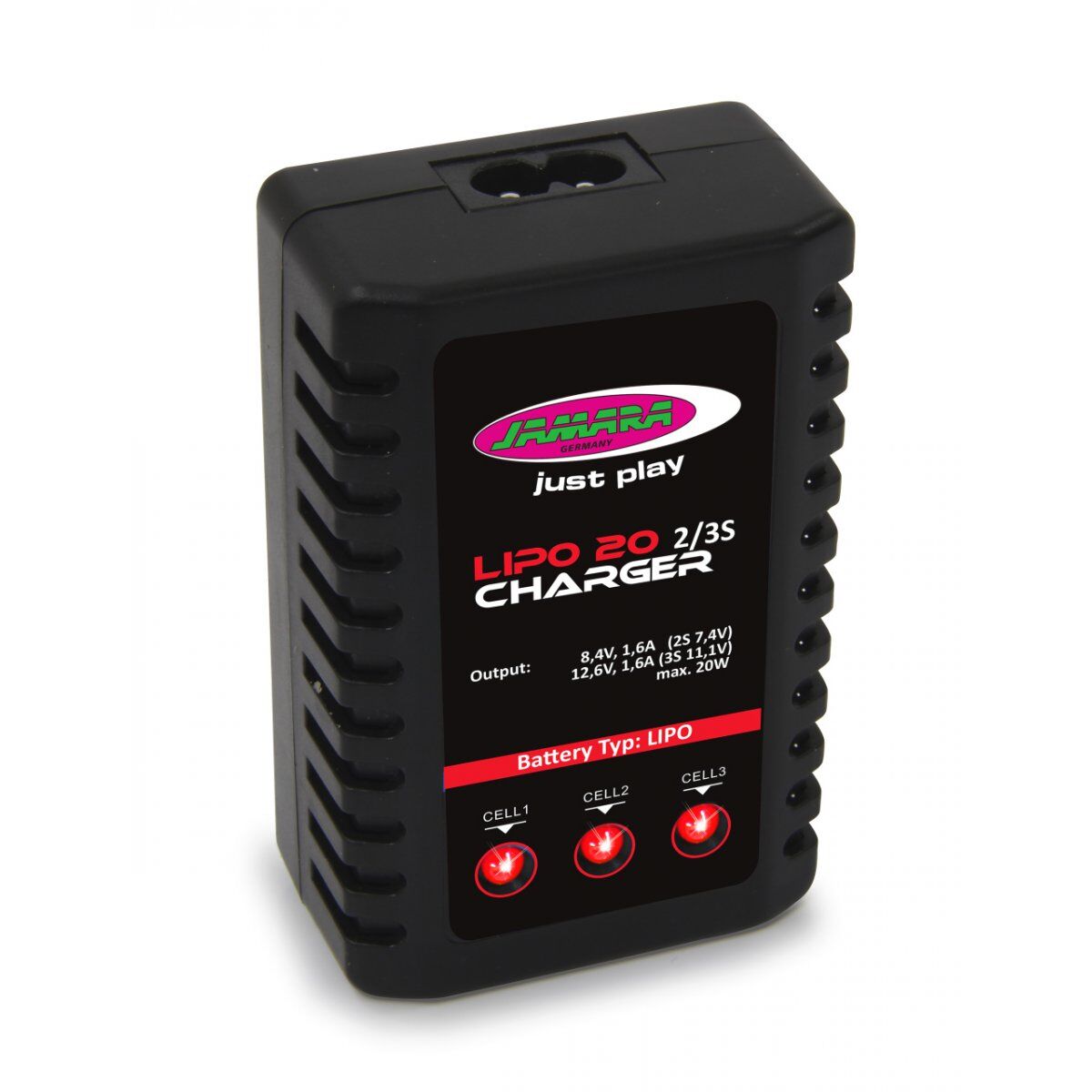 413117_ladegeraet-lipo-20-2-3s Lipo-Akkuladegerät für Karpfenangelausrüstung, unverzichtbar für die Stromversorgung elektronischer Geräte.