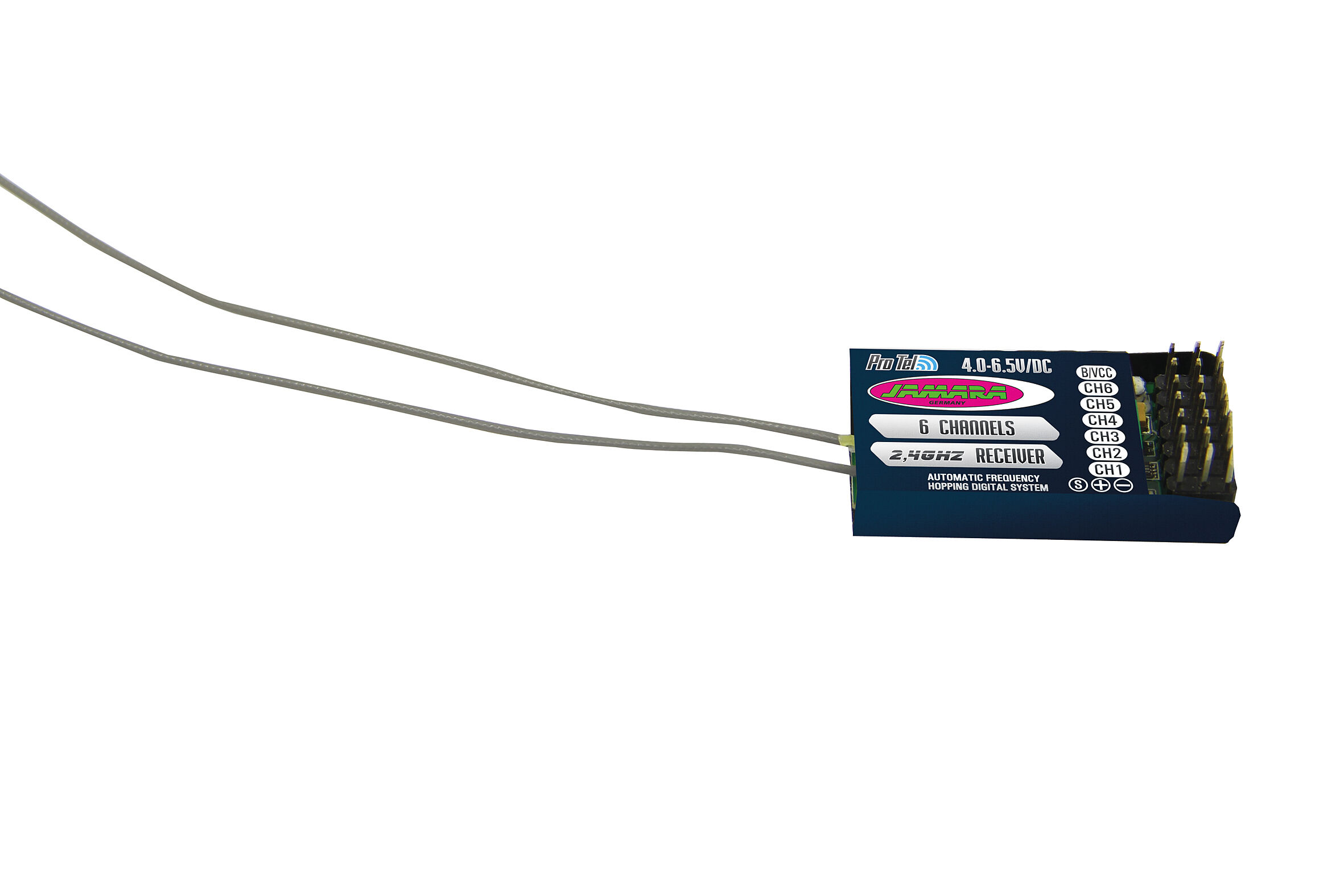 061262_Empf-nger_FCX6-Pro-Tel Receptor de 6 canales de alta calidad para alarmas electrónicas de picada para la pesca de carpas.