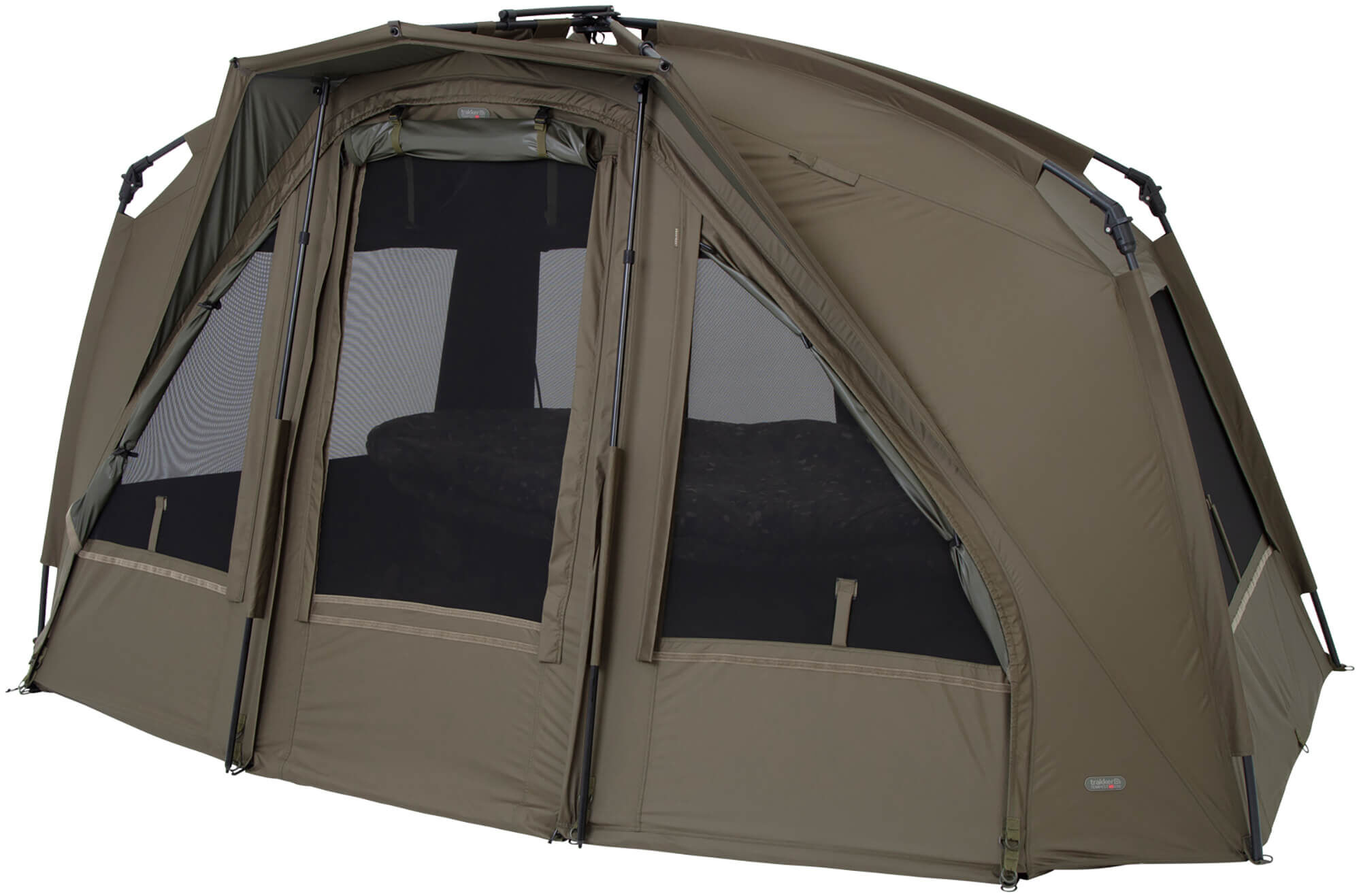 Trakker Tempest RS 150 2 Mann Bivvy Geräumiges Angelzelt für Komfort und Schutz beim Karpfenangeln.