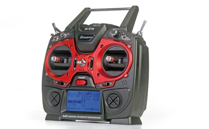 Graupner-S1002-PRO-MZ12-Pro02 Fernbedienung für Futterboote