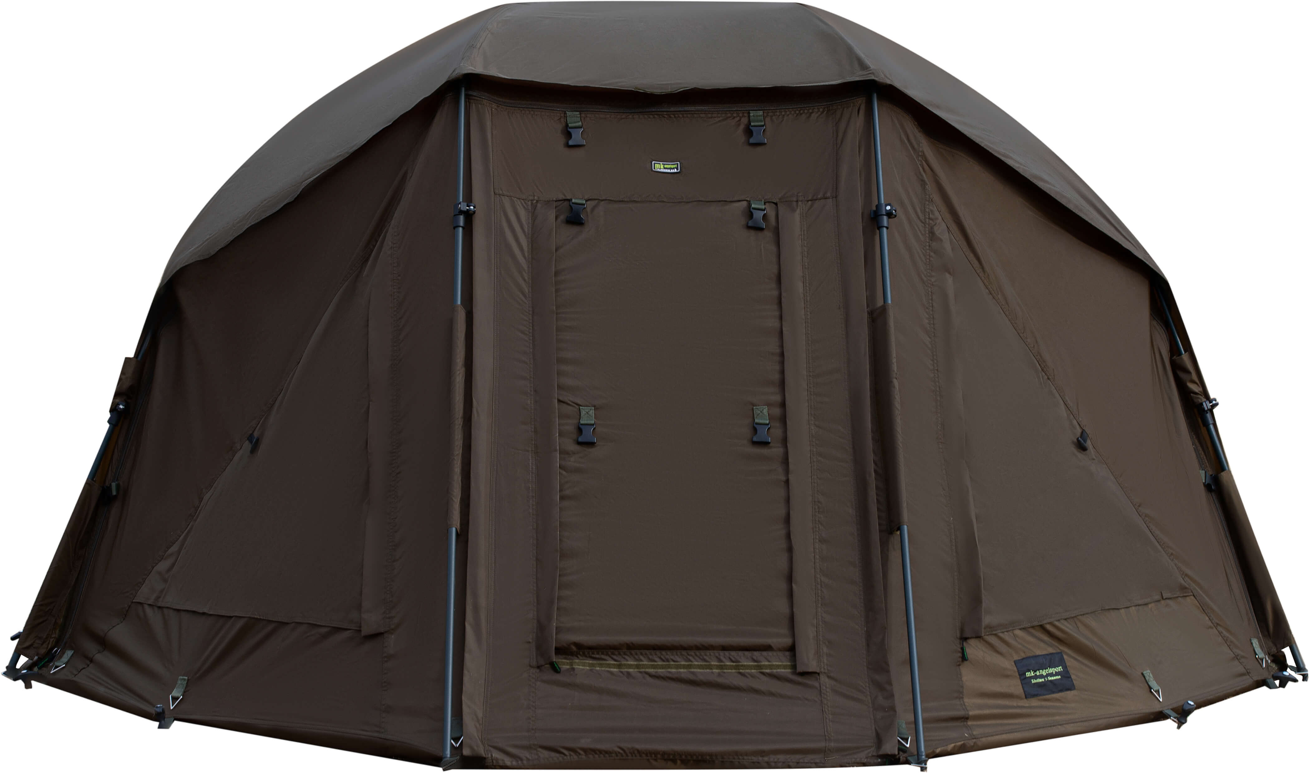 Carpa de pesca duradera diseñada para pescadores de carpas, que brinda refugio y comodidad durante los viajes.