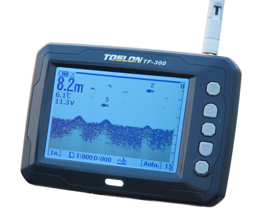 toslon-funkecholot-ft300 TF300 Funkecholote für Futterboote