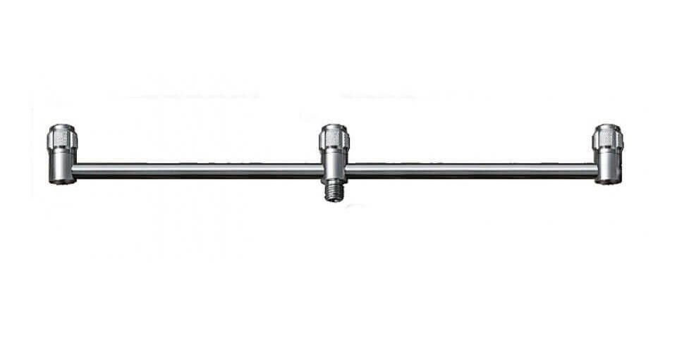 solar-p1-fixed-3rod-buzzer-bar Soporte para caña de pescar de acero inoxidable duradero para una colocación segura de la caña mientras se pesca carpa.