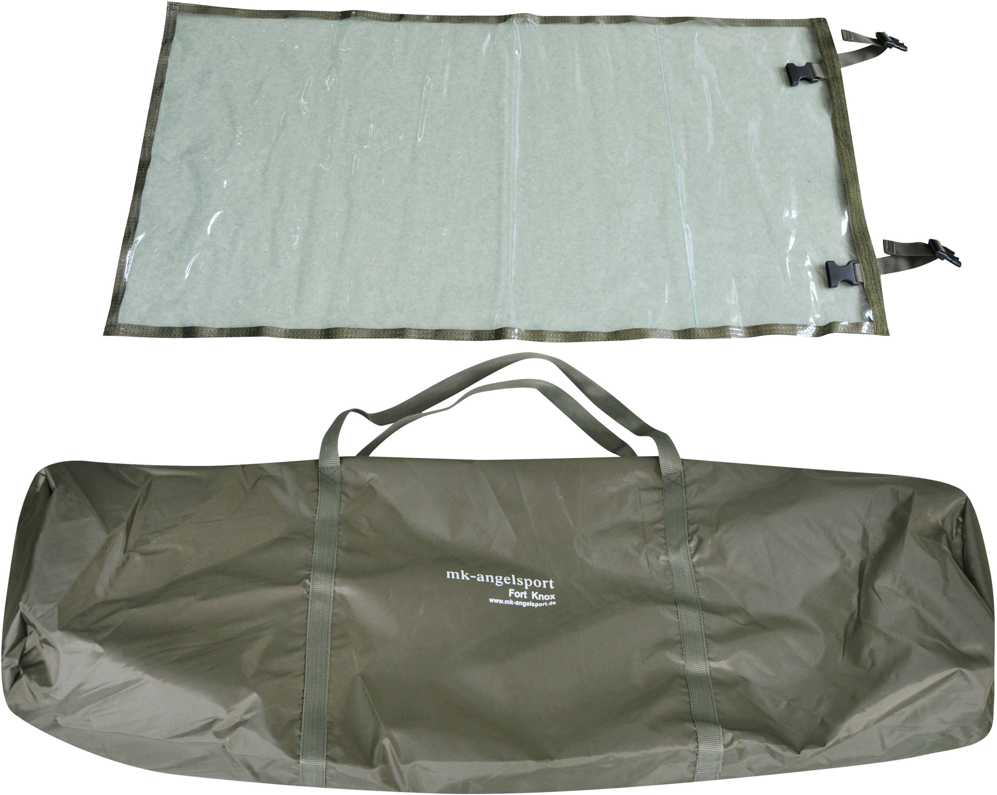MK10157-bivvy-4 Bolsa duradera para aparejos de pesca con cubierta impermeable para almacenamiento de aparejos de pesca de carpa.