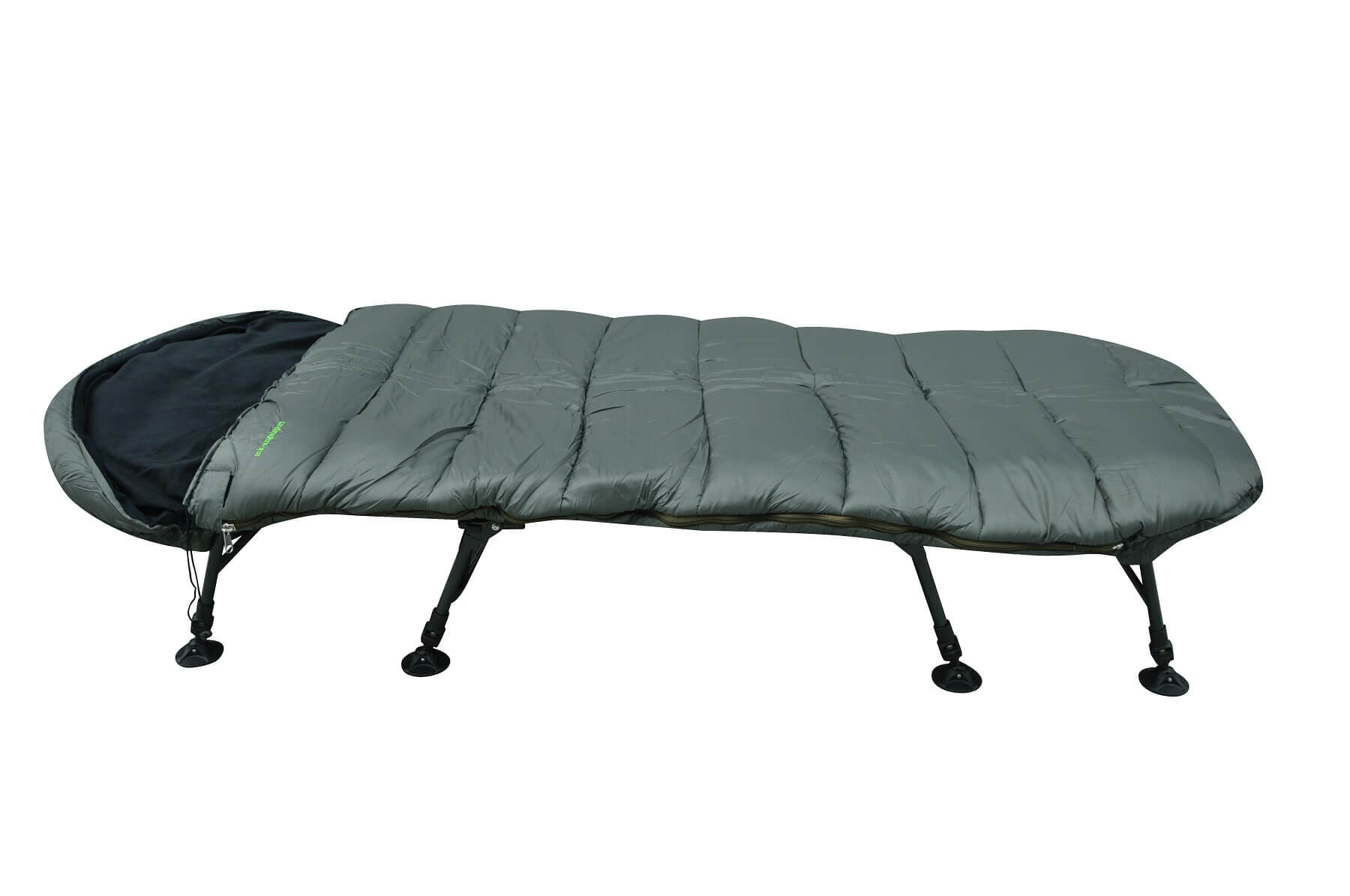 angelschlafsack Pohodlné rybářské lehátko pro kapraře, ideální pro dlouhé noci u vody.