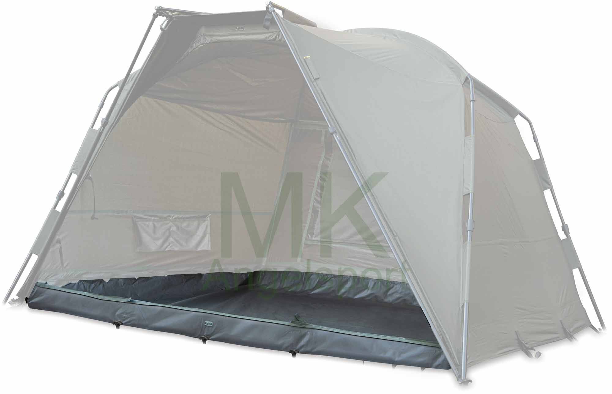 solar-spider-groundsheet-bv18 Spaziosa tenda da pesca progettata per garantire comfort e protezione durante le battute di pesca alla carpa.