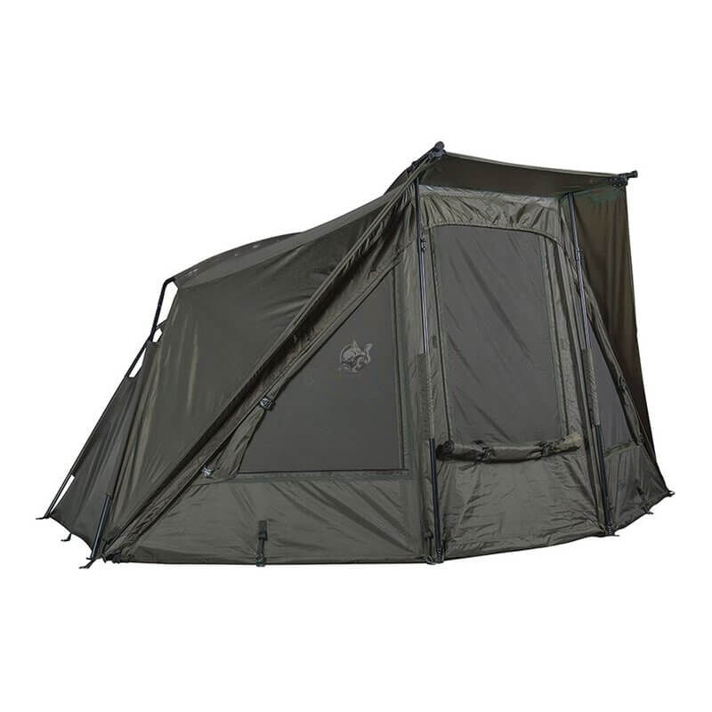 Nash Titan TC Pro Shelter - Ein Zelt für Hardcore-Angler Robuster Angelschutz für Karpfenangler, perfekt für komfortable Outdoor-Sessions.