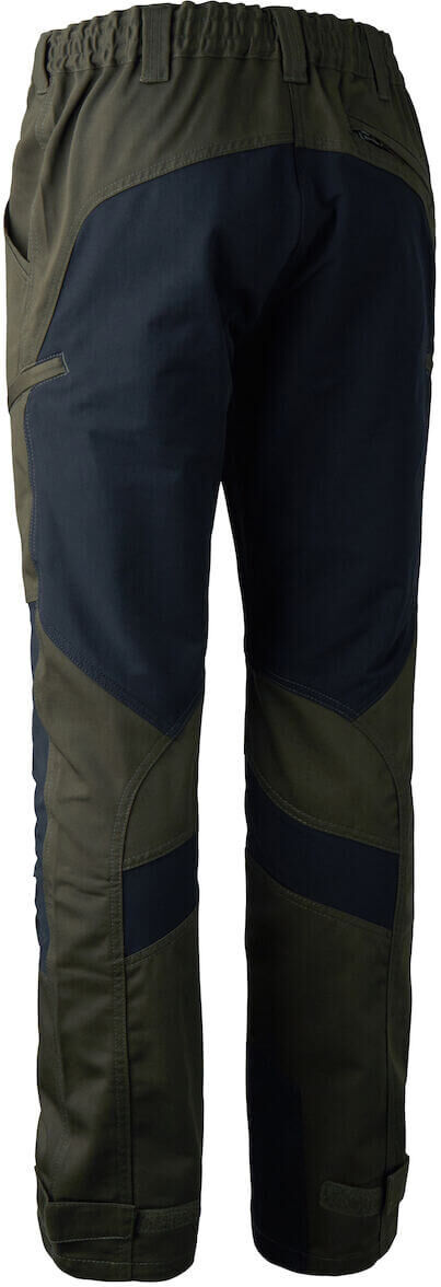 deerhunter-stretchose-gruen Bequeme Ansitzhose mit weicher Sitzfläche für Jäger und Angler.