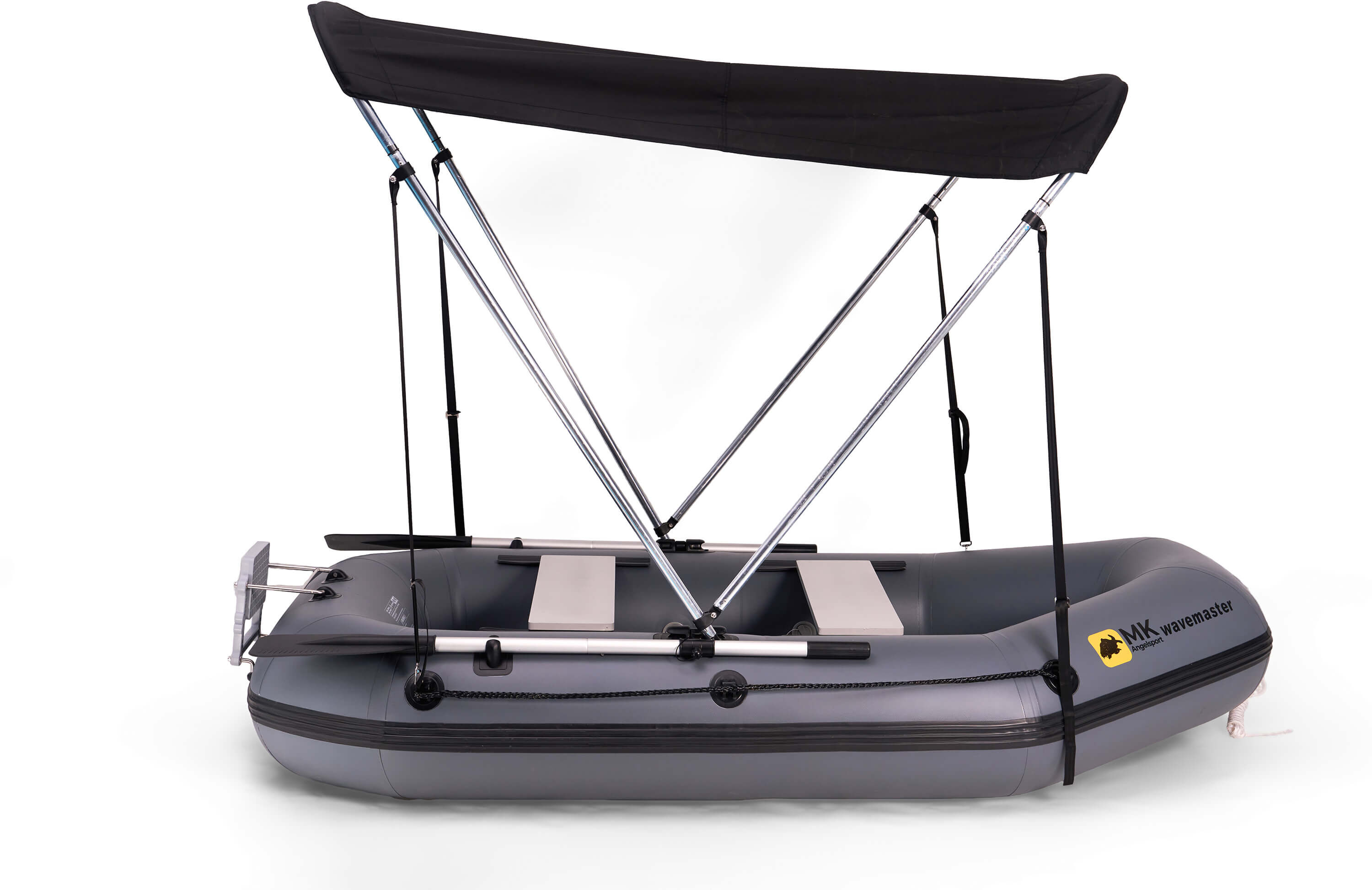 Bootsverdeck für Schlauchboote mit 2 Bug-Bimini Boot, Beiboot, Transport, Fahrzeug, Wasserfahrzeug