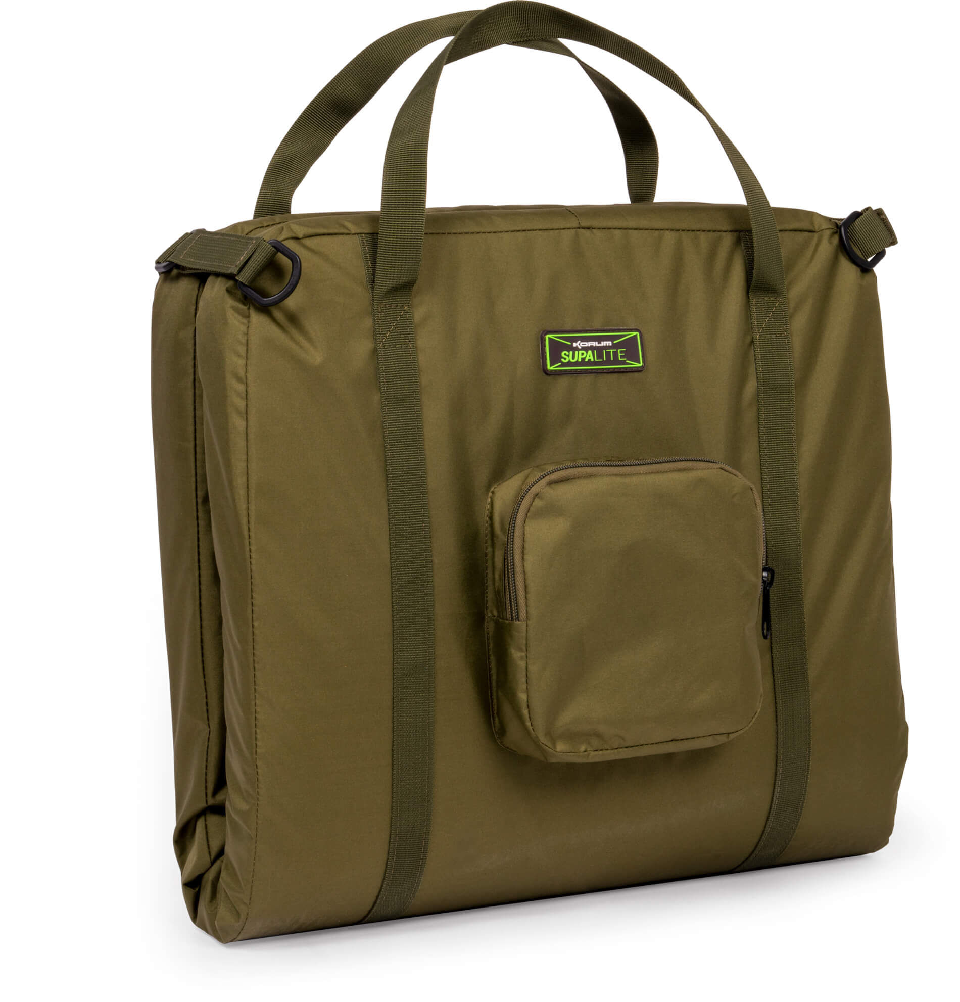Korum Supa Lite Fishcare Set - Estera de desenganche y eslinga de pesaje Bolsa duradera para aparejos de pesca para pescadores de carpas, perfecta para organizar equipos y accesorios.