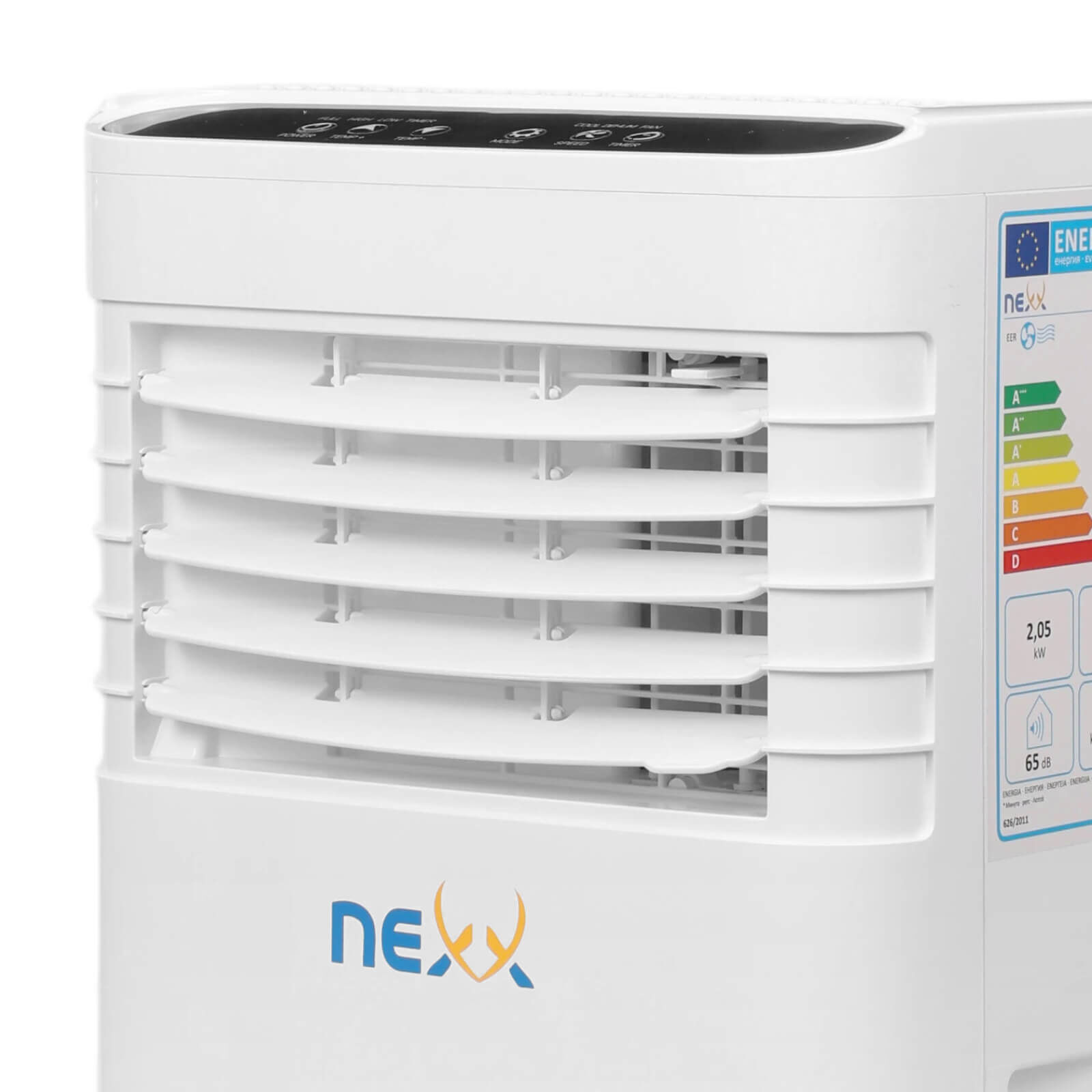 Kompakte Klimaanlage zur Kühlung bei sommerlichen Angelausflügen und Outdoor-Abenteuern.