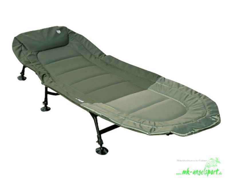 HOT-SPOT-Stalker-3-Leg-Bedchair-png Comoda poltrona letto da pesca per carpisti, perfetta per lunghe sessioni in acqua.