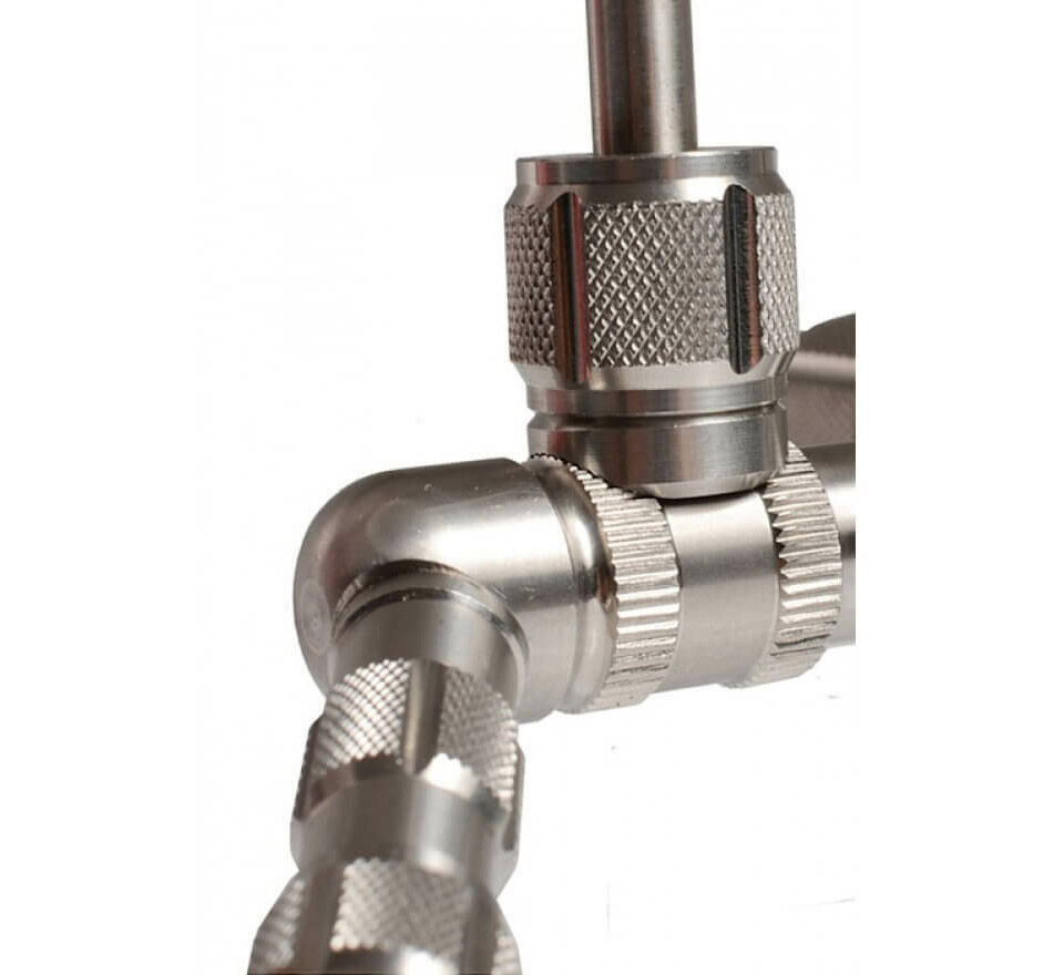 solar-P1WWP-worldwide-pod-3 Duurzame roestvrijstalen connector voor visgerei, die betrouwbaarheid voor karpervissers garandeert.