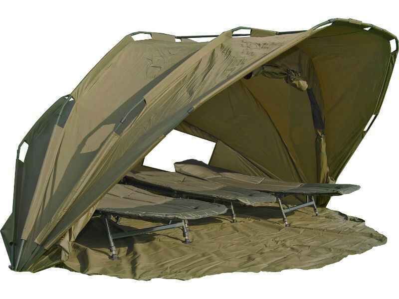 CM-Extreme-3-Master-Dome-XXL-png Ruime visschuilplaats met comfortabele bedden voor een ontspannende hengelervaring.
