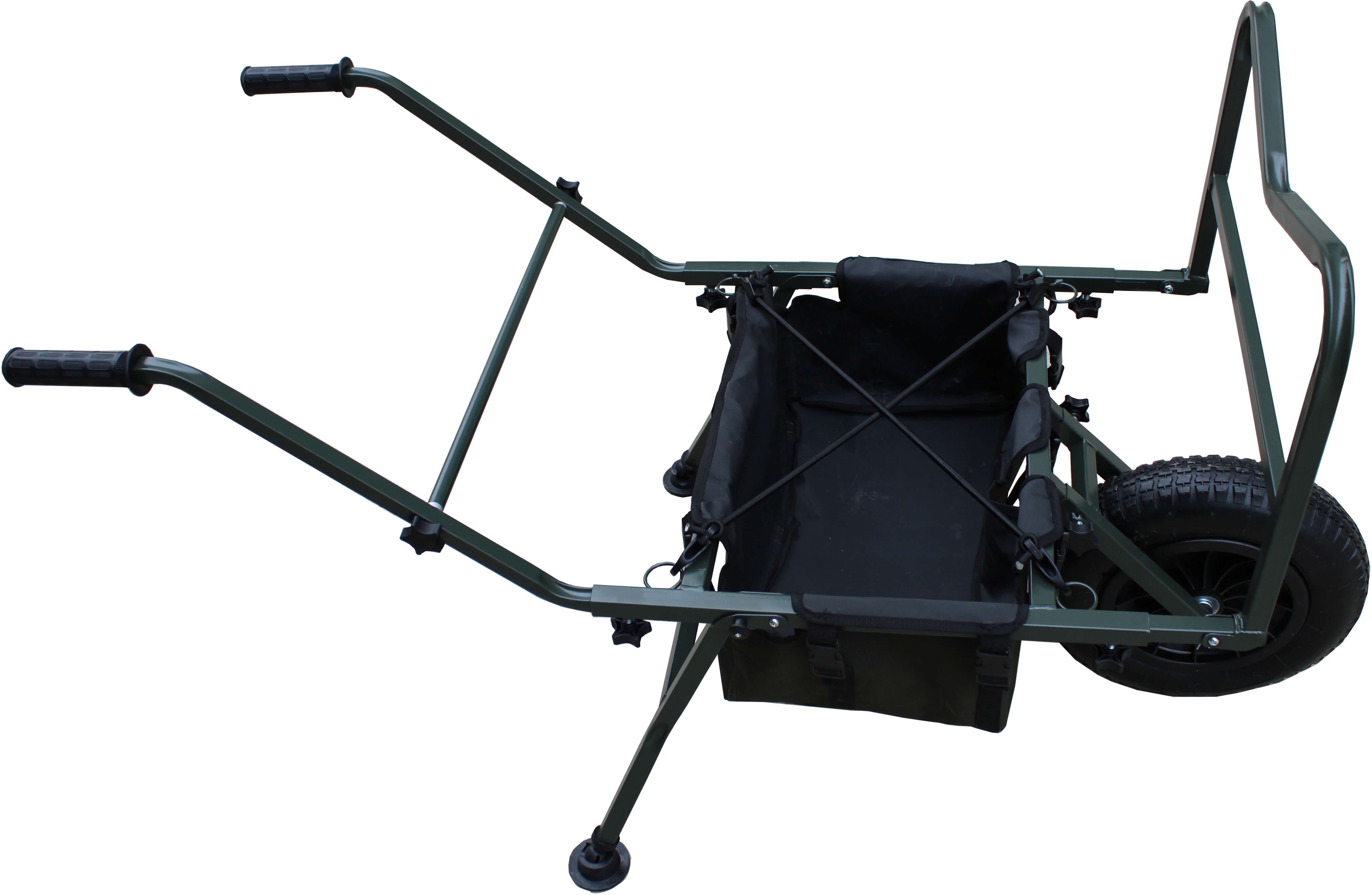 mk-jumbo-trolley Carro de pesca duradero para transportar aparejos y equipos a su lugar favorito de pesca de carpas.