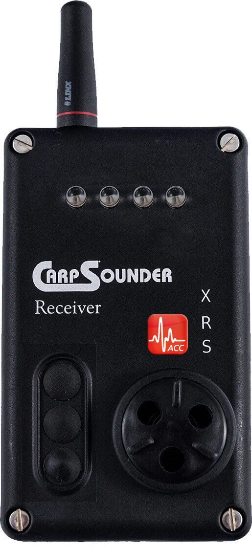 cs-roc-acc-xrs-receiver Receptor de pesca de carpas con detección avanzada de picaduras para experiencias de pesca exitosas.