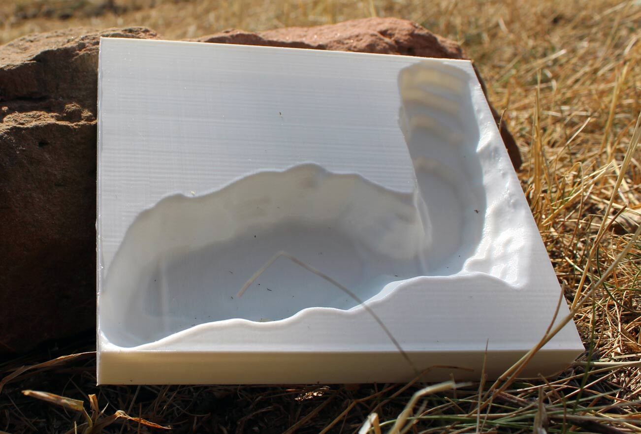 3d-reefmaster-modell Eine detaillierte Angelform zum Erstellen realistischer Köderformen für das Karpfenangeln.