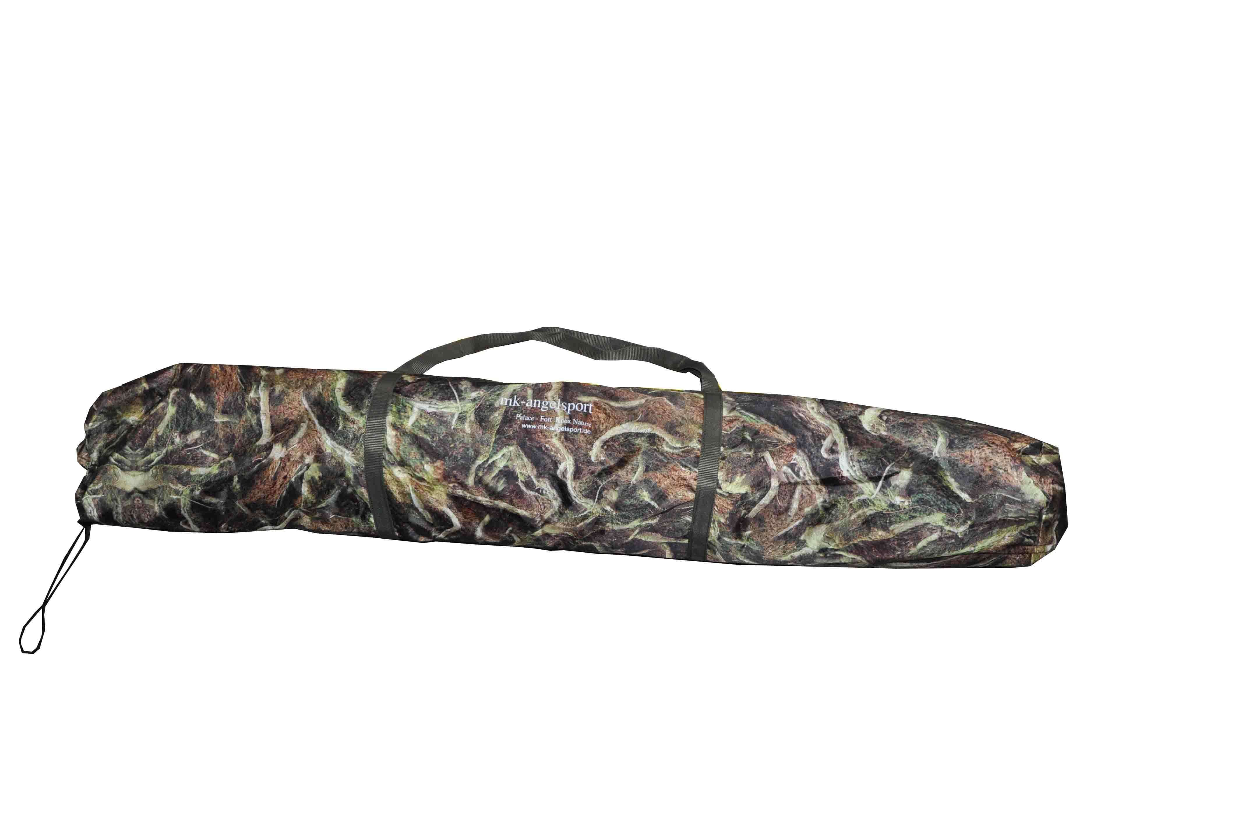 karpfenzelt-tasche Resistente borsa mimetica per attrezzatura da pesca alla carpa, perfetta per trasportare l'attrezzatura in sicurezza.