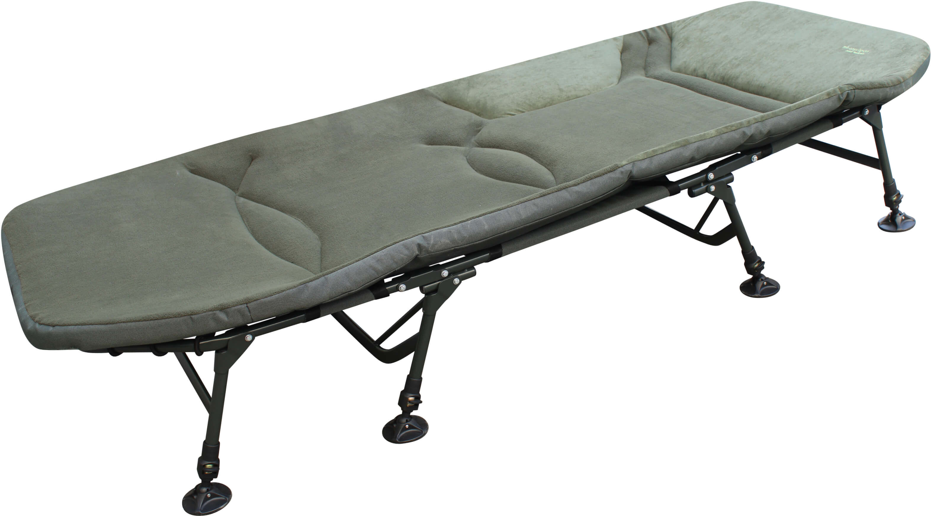 joker-bedchair-1 Die Giant liege besitzt eine ähnlich abnehmbare Matratze wie das Chub Vantage Bedchair. Die Matratzenliege kann wie beim der Fox Flatliner Camo Liege entfernt werden.