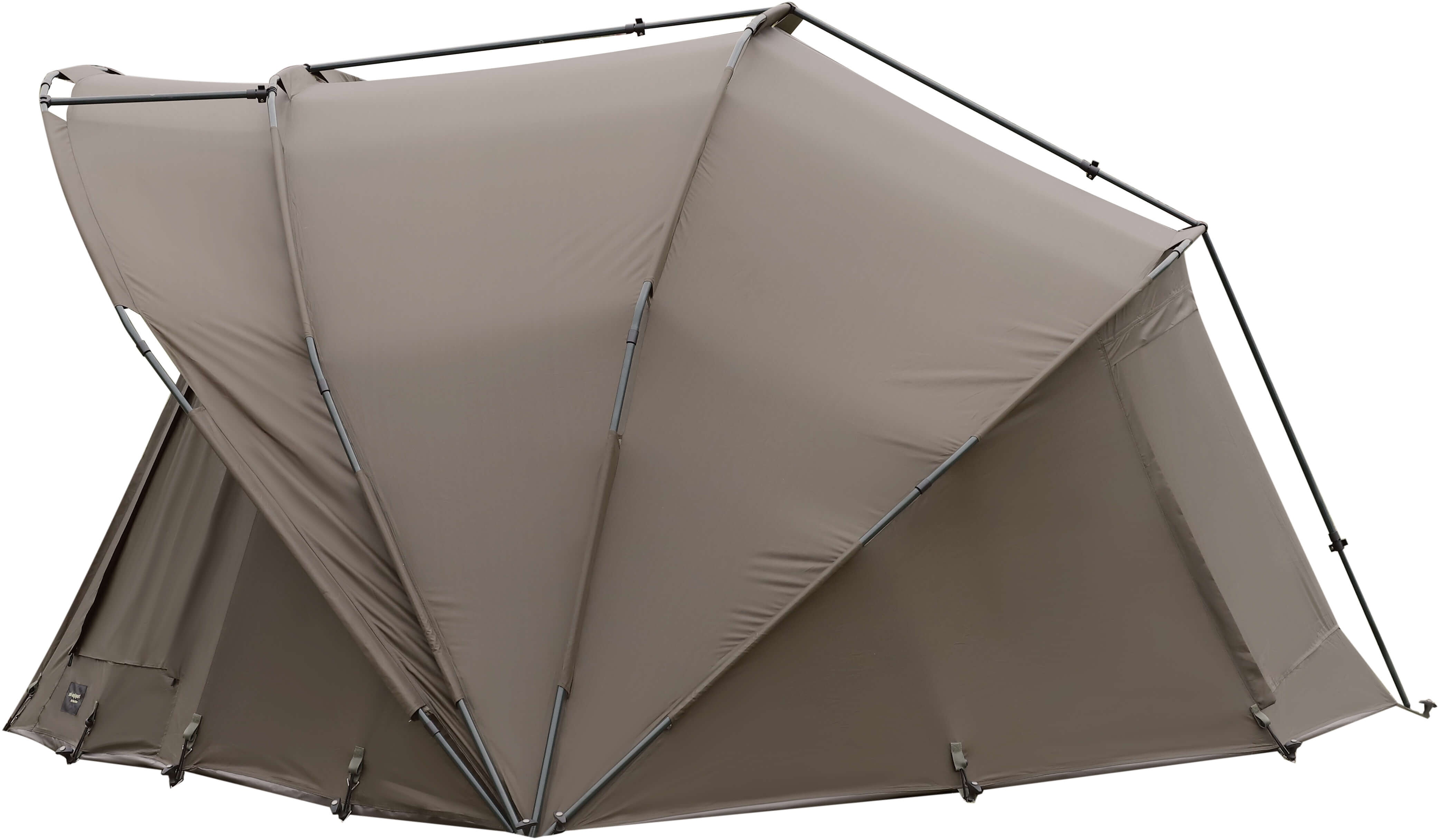 Carpa de pesca duradera diseñada para pescadores de carpas, que brinda refugio y comodidad durante los viajes.