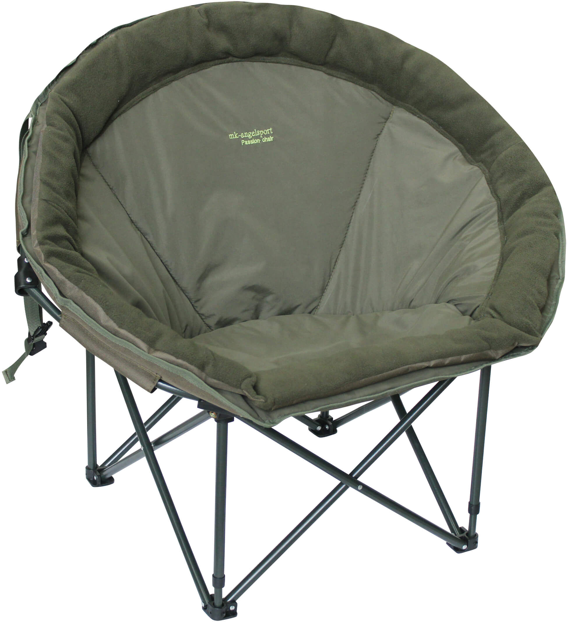 mk-carp-chair-passion-3 Cómoda silla de pesca diseñada para largas horas de pesca de carpas, duradera y portátil.