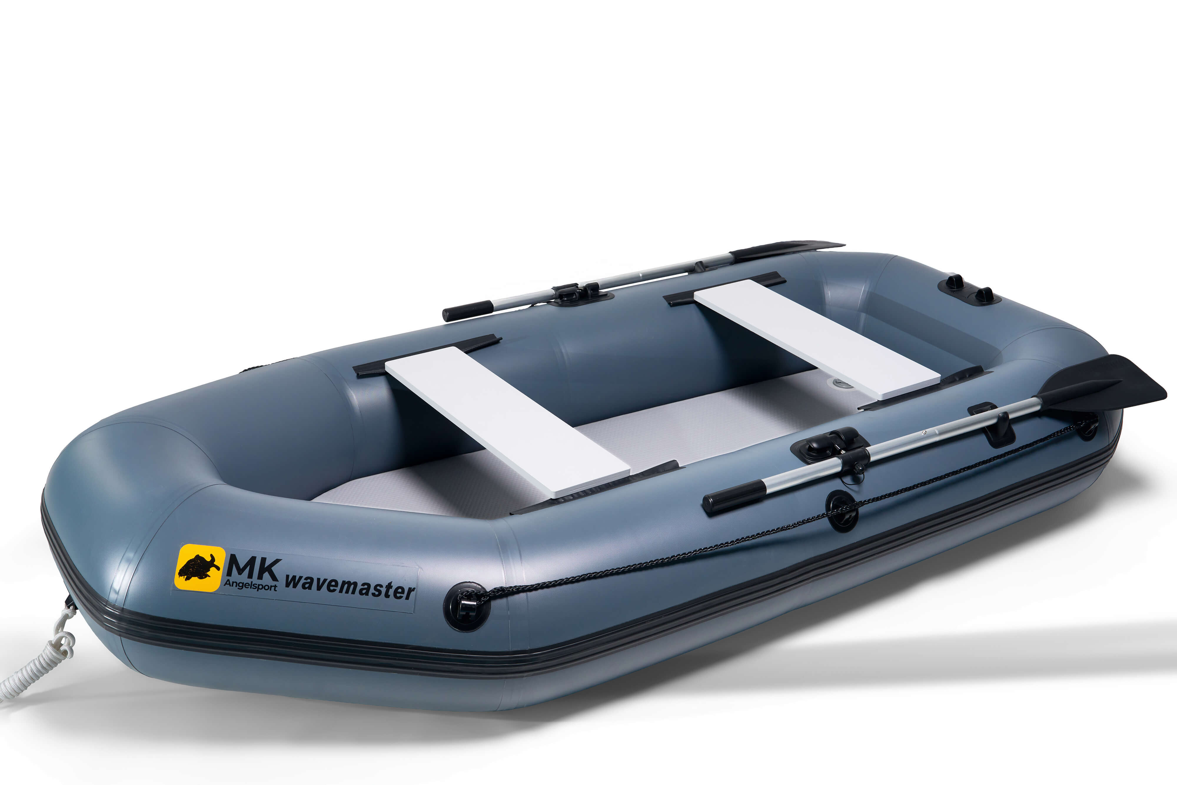 Opblaasboot MK Wavemaster 300 cm met luchtvloer Duurzame opblaasbare vissersboot, perfect voor karpervissers die op zoek zijn naar avontuur op het water.
