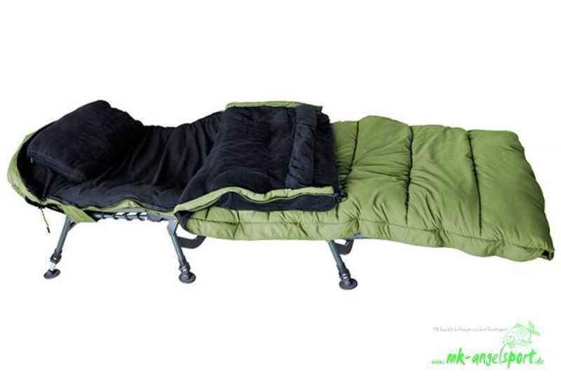 PRO-ZONE-DLX-5-Season-Schlafsack-_b2-png549c1982b332c Comfortabel visbed met kussens, ideaal voor lange nachten aan het water.