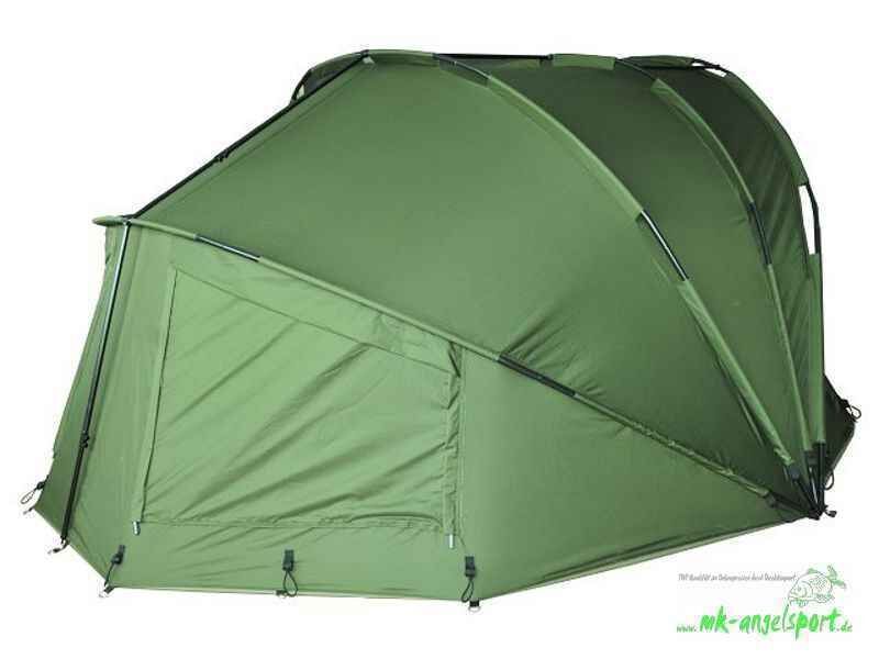 PRO-ZONE-SX-2-Man-XLarge-Bivvy_b10-png Tenda da pesca verde resistente progettata per i carpisti, che offre riparo e comfort.