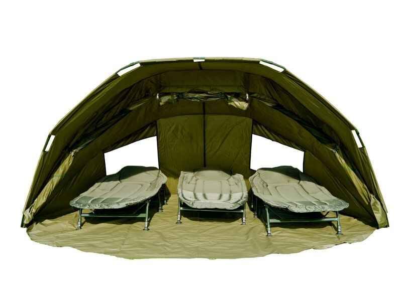 CM-Extreme-3-Master-Dome-XXL_b3-png Ruime vishut met drie comfortabele bedden voor overnachtingen van karpervissers.