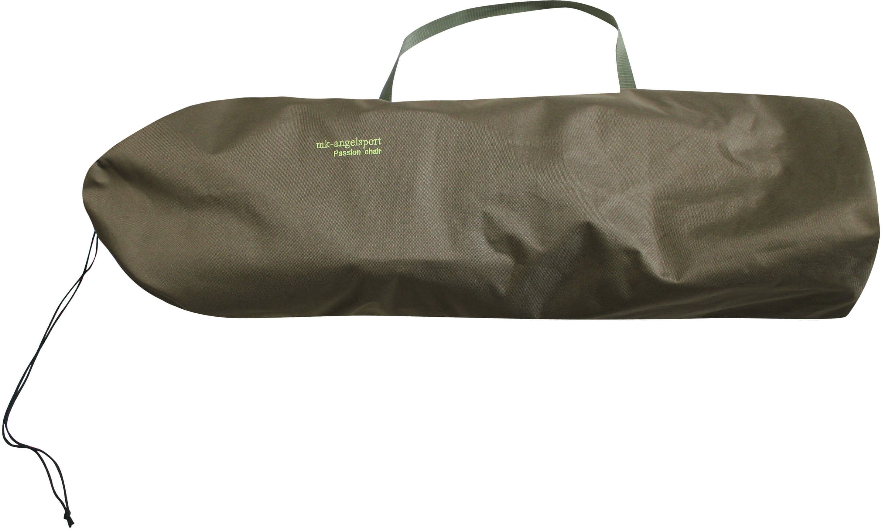 mk-carp-chair-passion-6 Die schmutzabweisende Stuhl-Transportasche schützt den Carp Chair auch bei längeren Sessions.