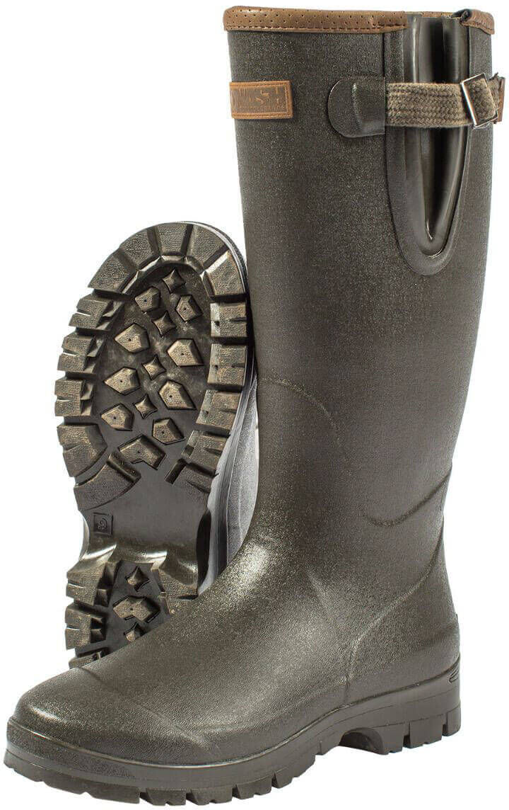 nash-zt-field-watters Strapazierfähige Angelstiefel für Komfort und Traktion beim Karpfenangeln.