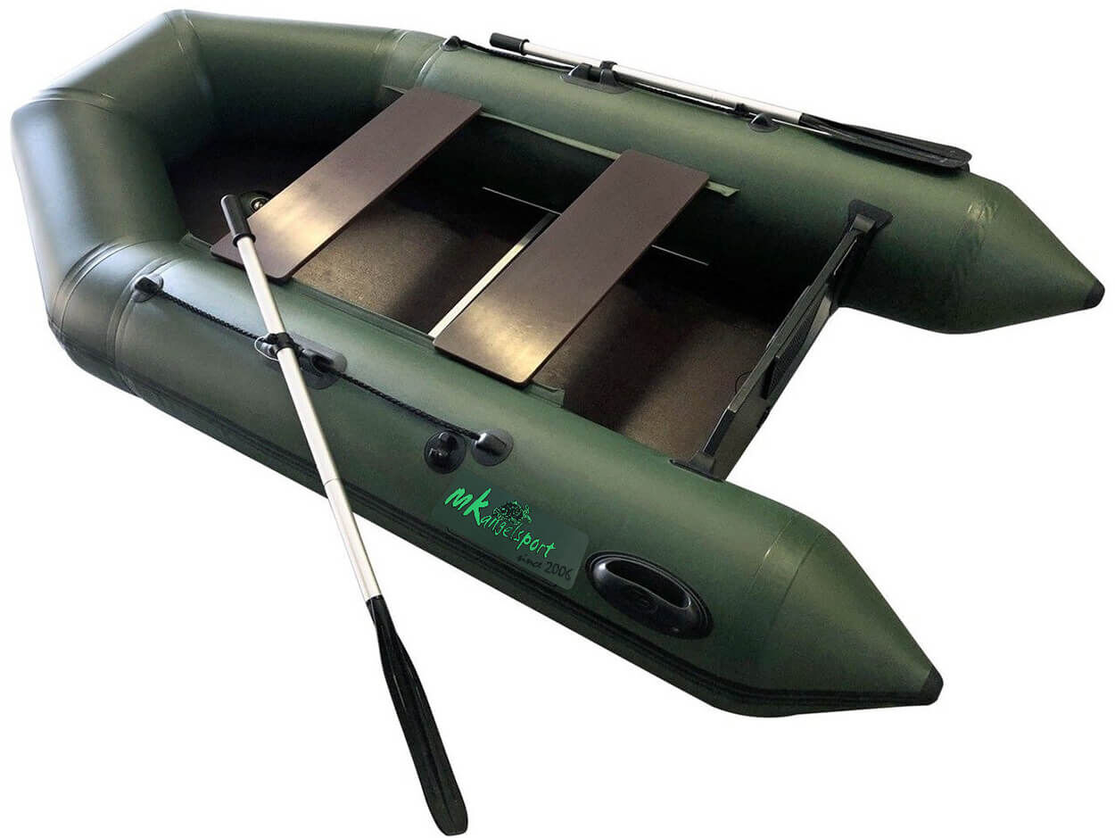 Barco de pesca inflable duradero, perfecto para pescadores de carpas que buscan aventuras en el agua.